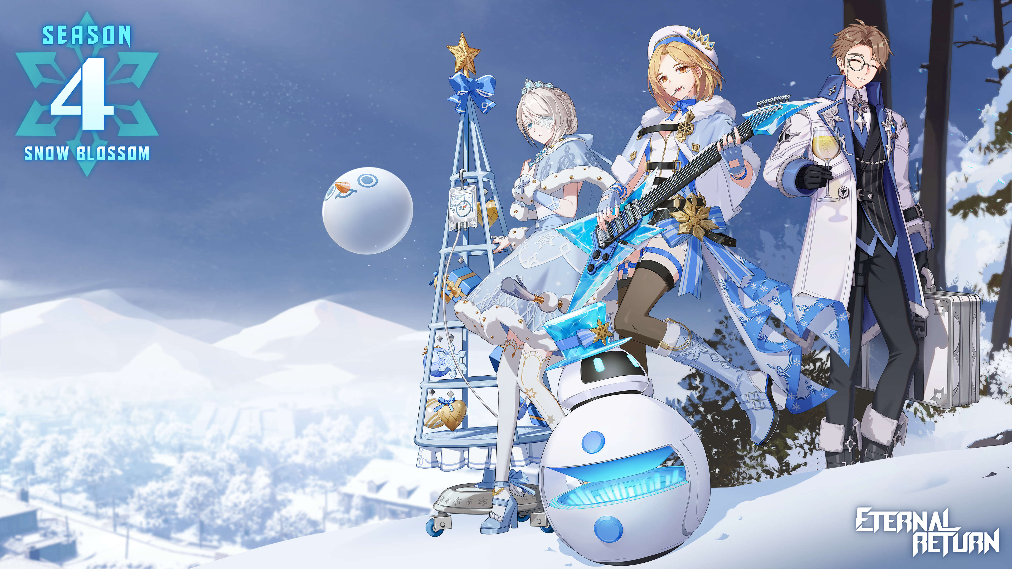 Eternal Return Season 4 Snow Blossom HD Wallpaper