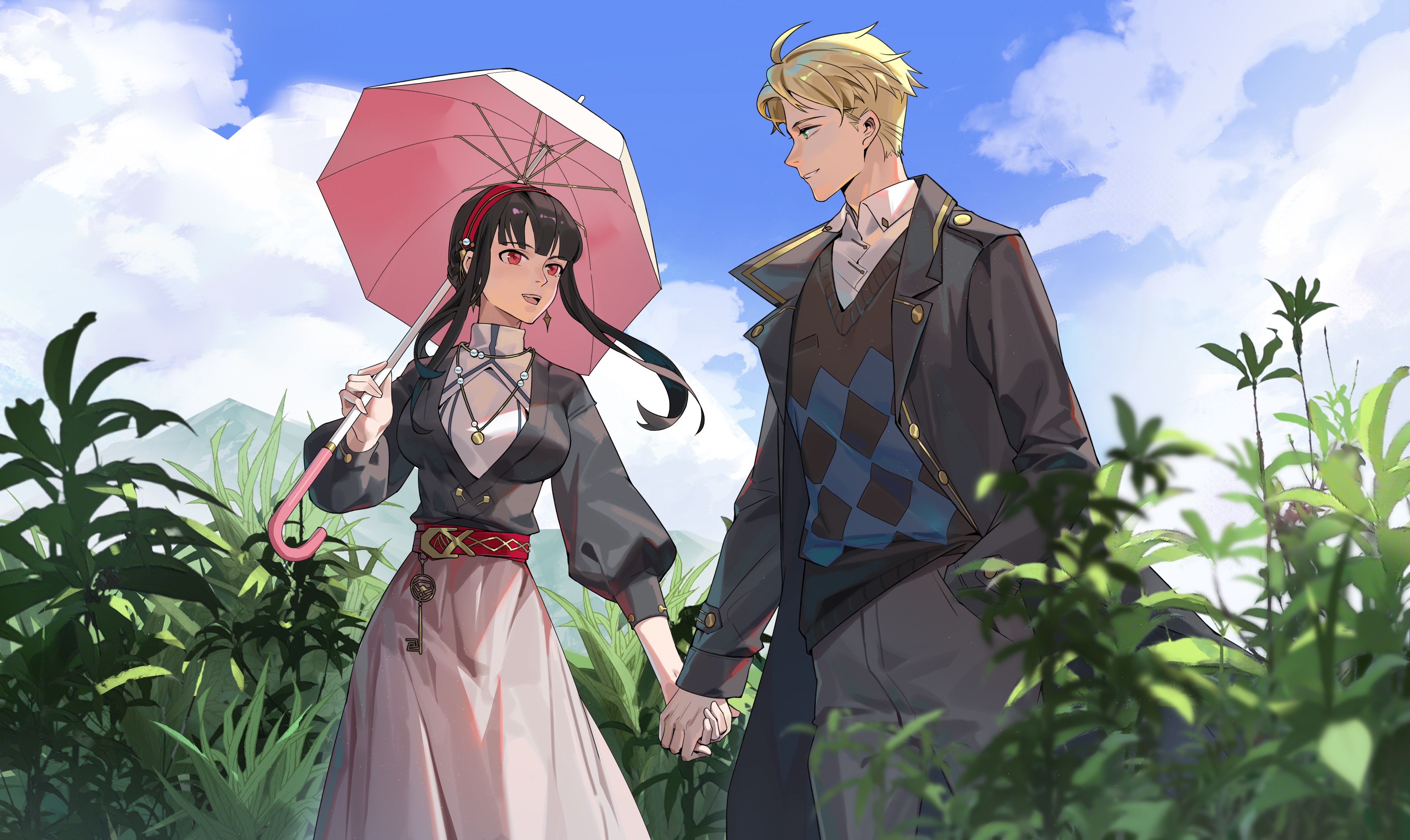 Loid Forger and Yor Forger from Spy X Family 4K HD Wallpaper