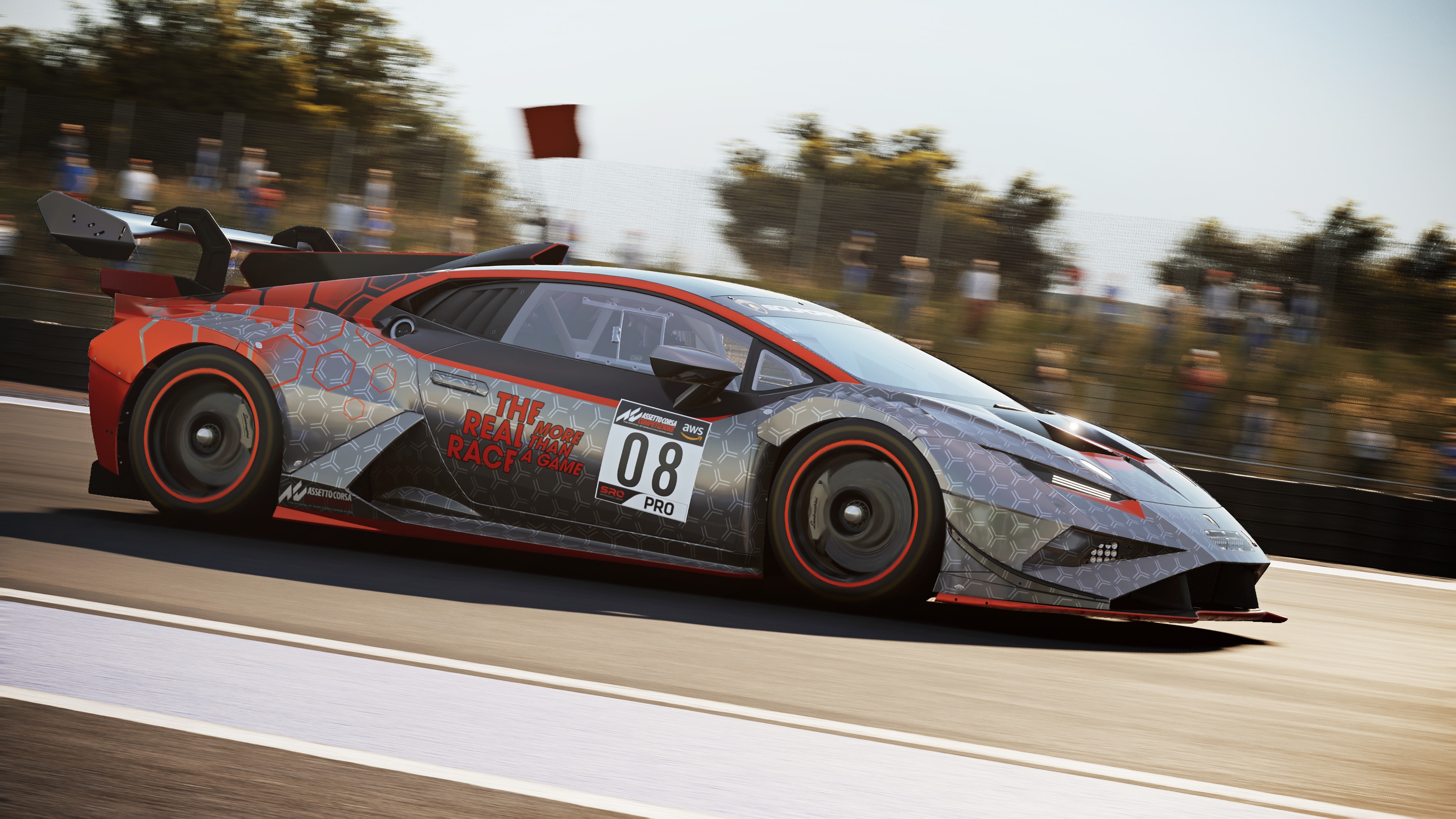 Lamborghini Huracan GT3 Evo 2020 in Assetto Corsa Competizione 4K HD Wallpaper