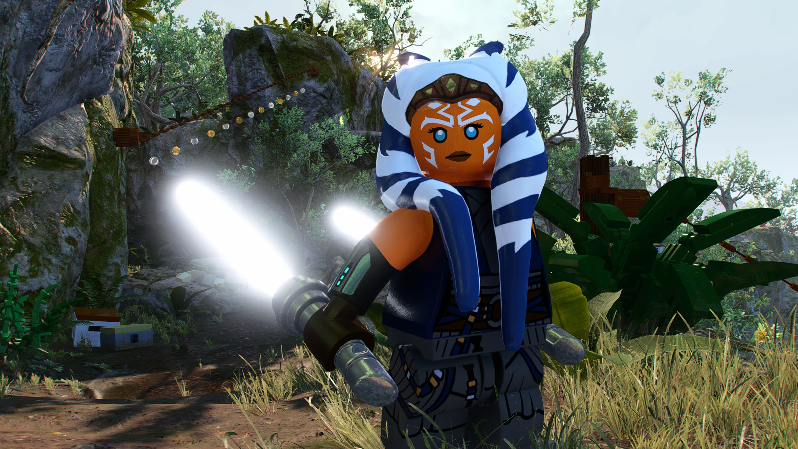 Ahsoka Tano from Lego Star Wars: The Skywalker Saga HD Wallpaper