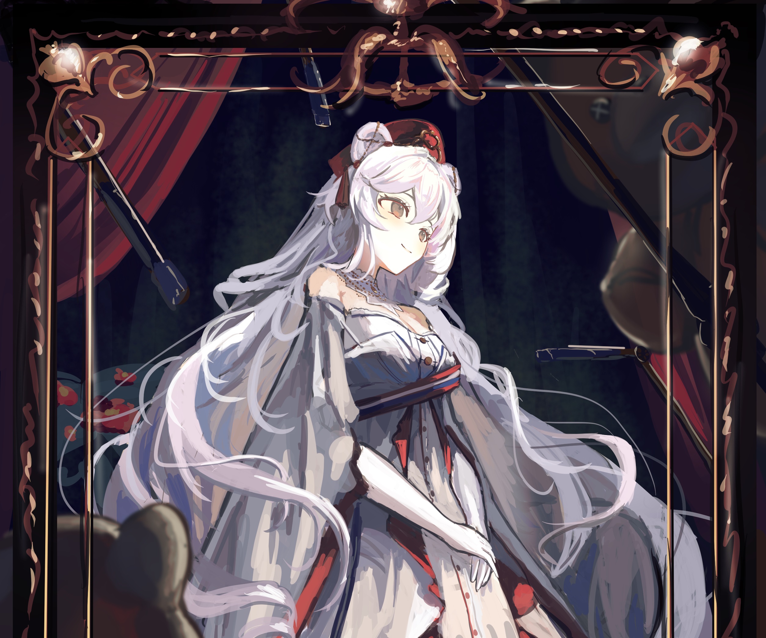 Rosa from Arknights HD Wallpaper