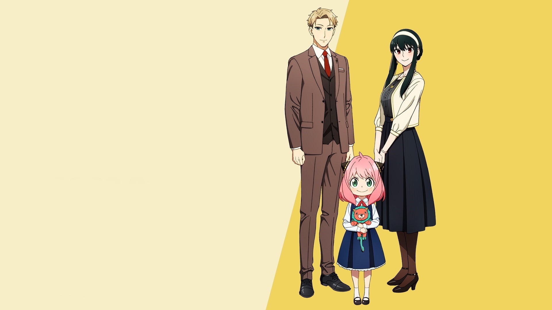 Anya, Yor, and Loid Forger from Spy X Family HD Wallpaper