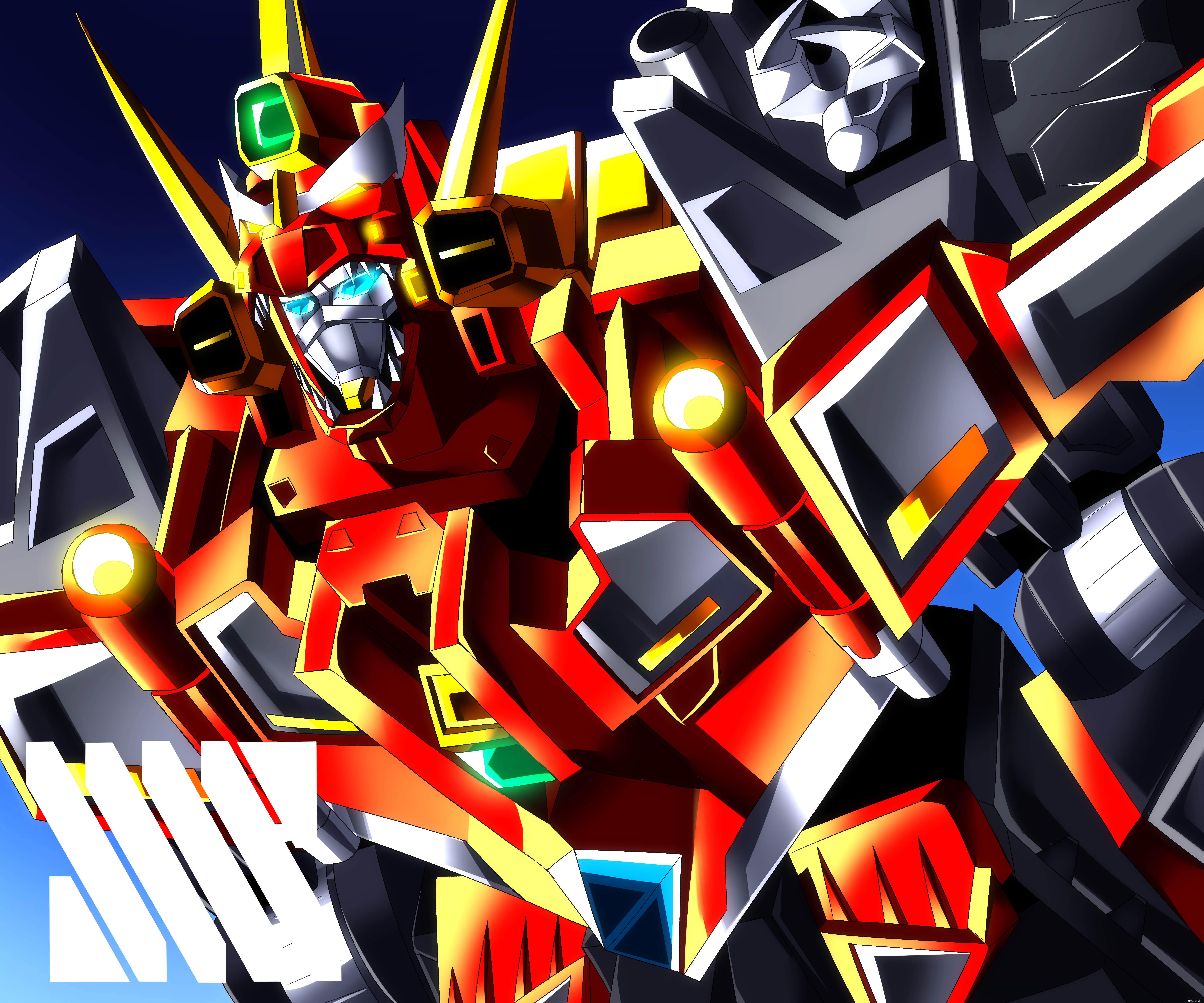 SSSS.DYNAZENON Mecha 4K HD Wallpaper