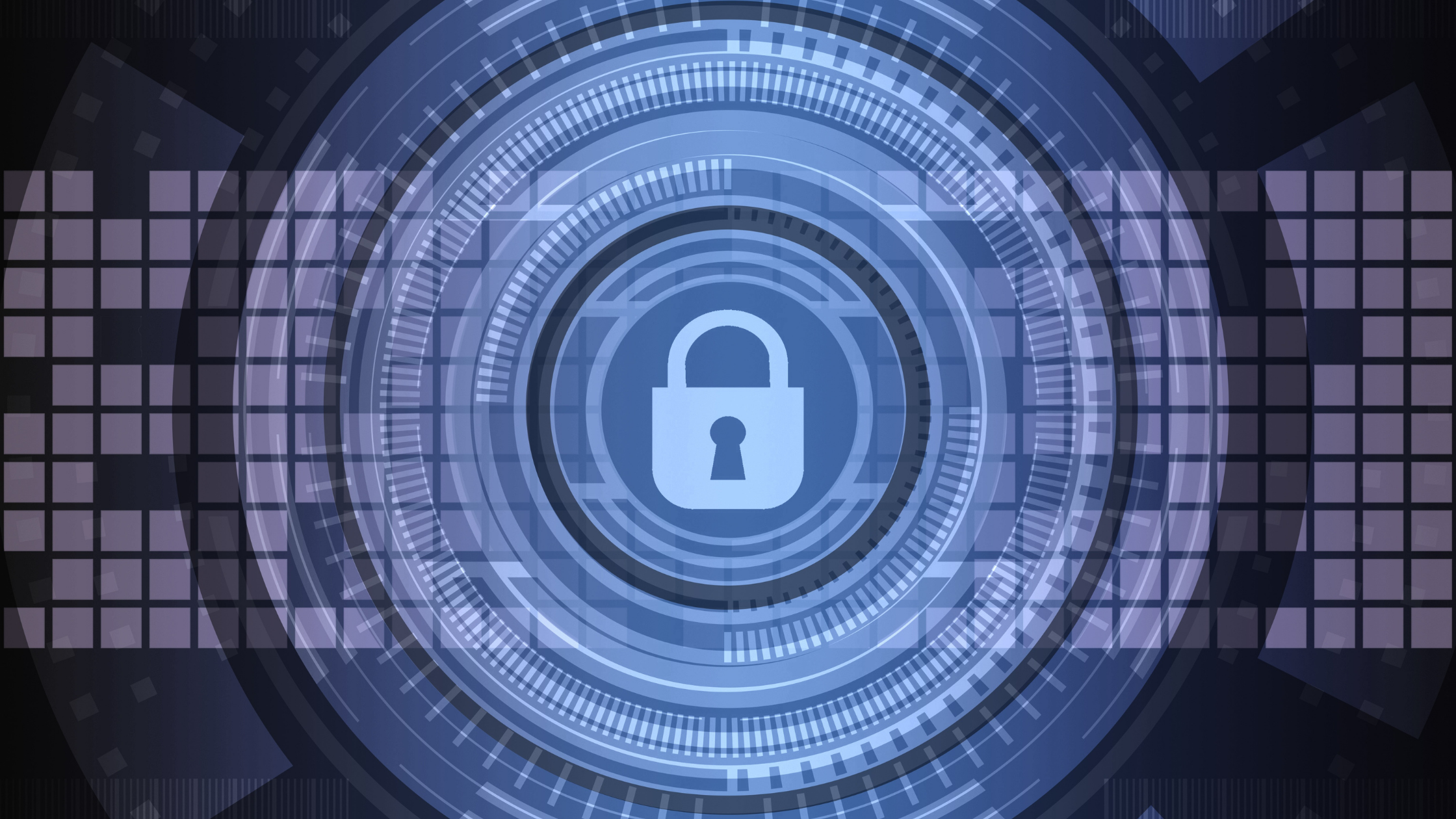 Digital Security Lock Interface HD Wallpaper