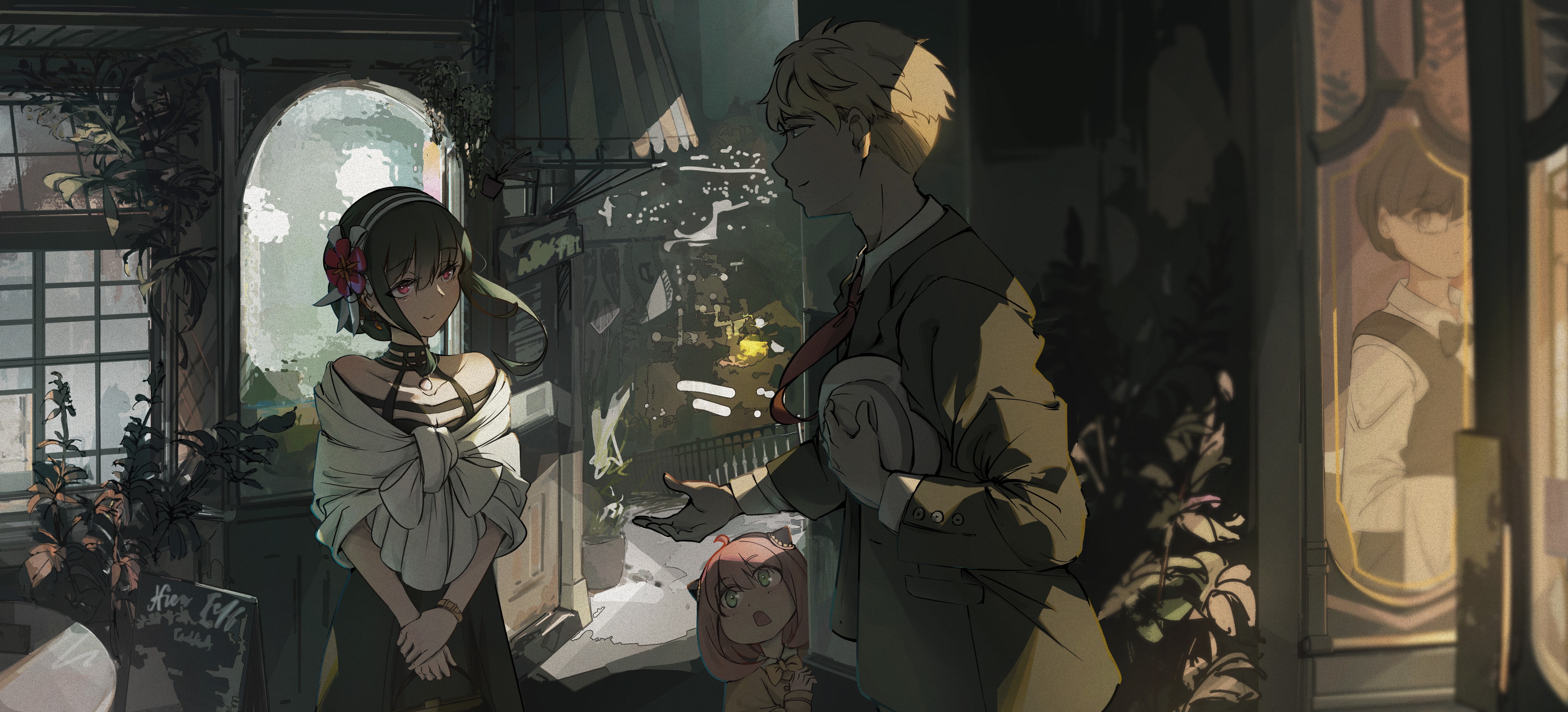 Loid, Yor, and Anya Forger from Spy X Family 4K HD Wallpaper