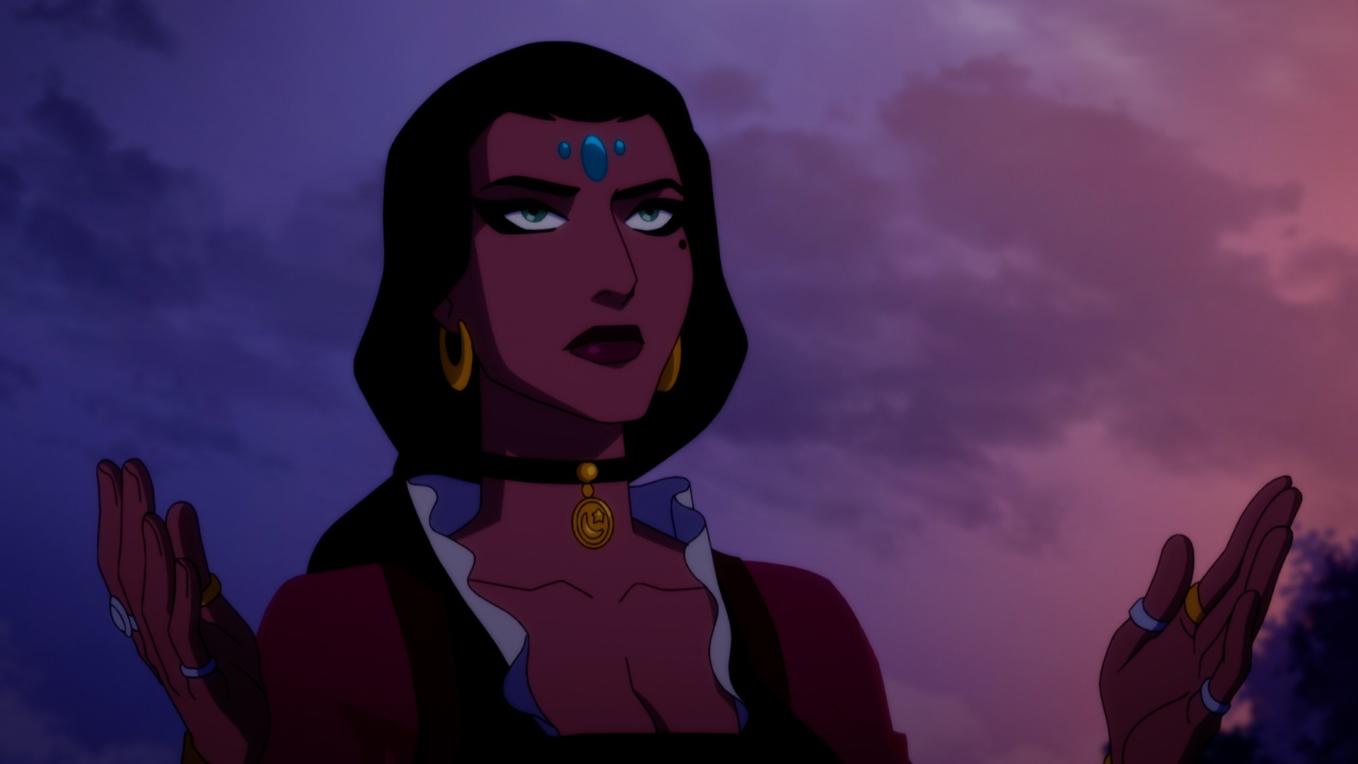 Zatanna Zatara from Young Justice HD Wallpaper