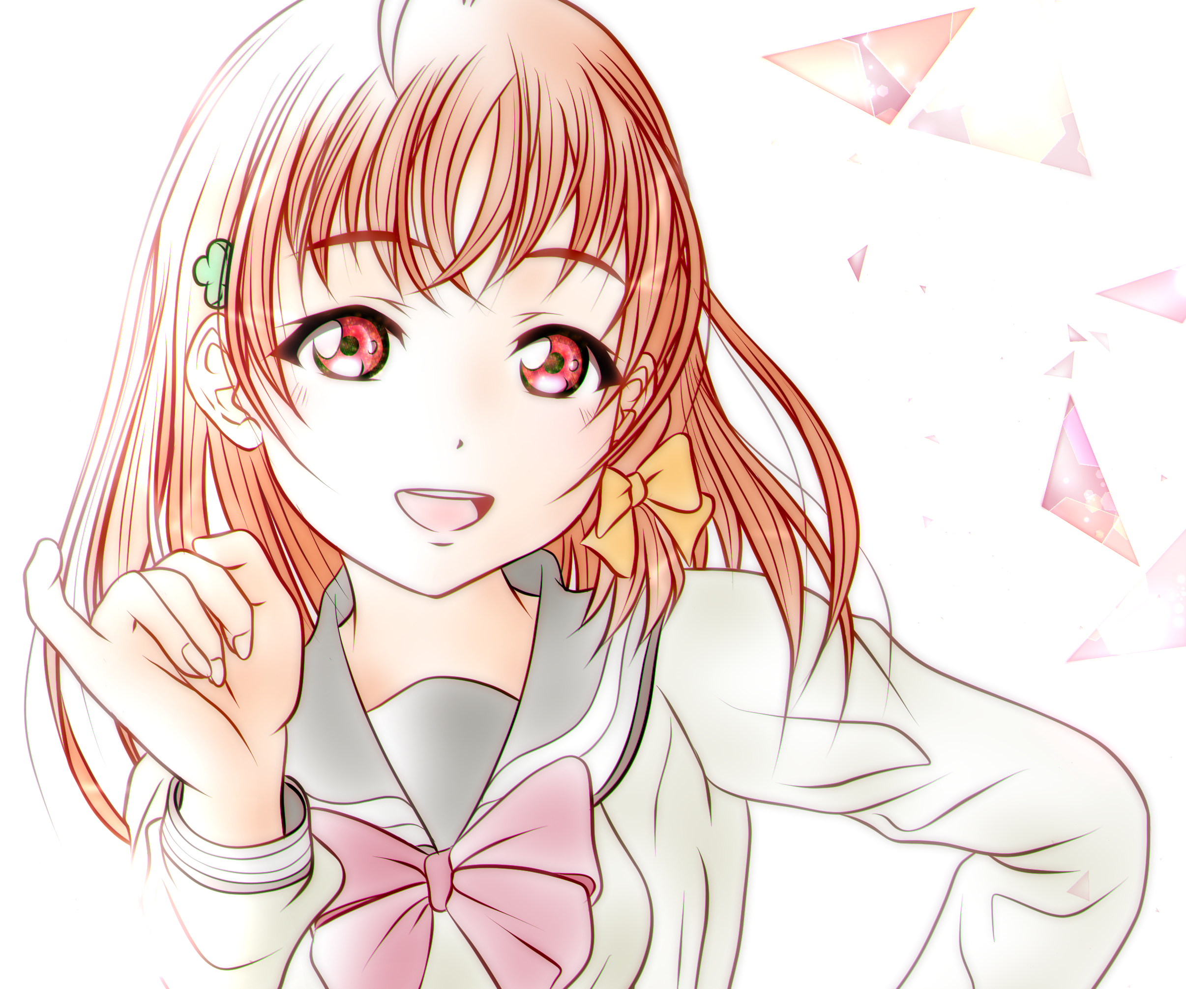 Chika Takami from Love Live! Sunshine!! HD Wallpaper