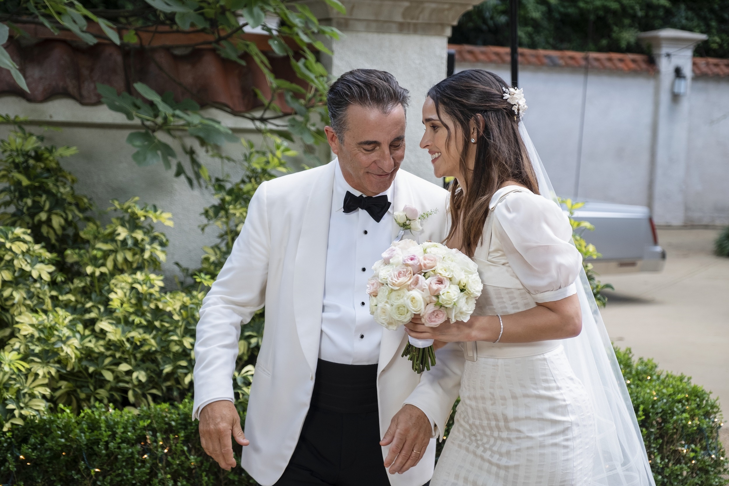 Andy Garcia and bride in Father of the Bride HD Wallpaper