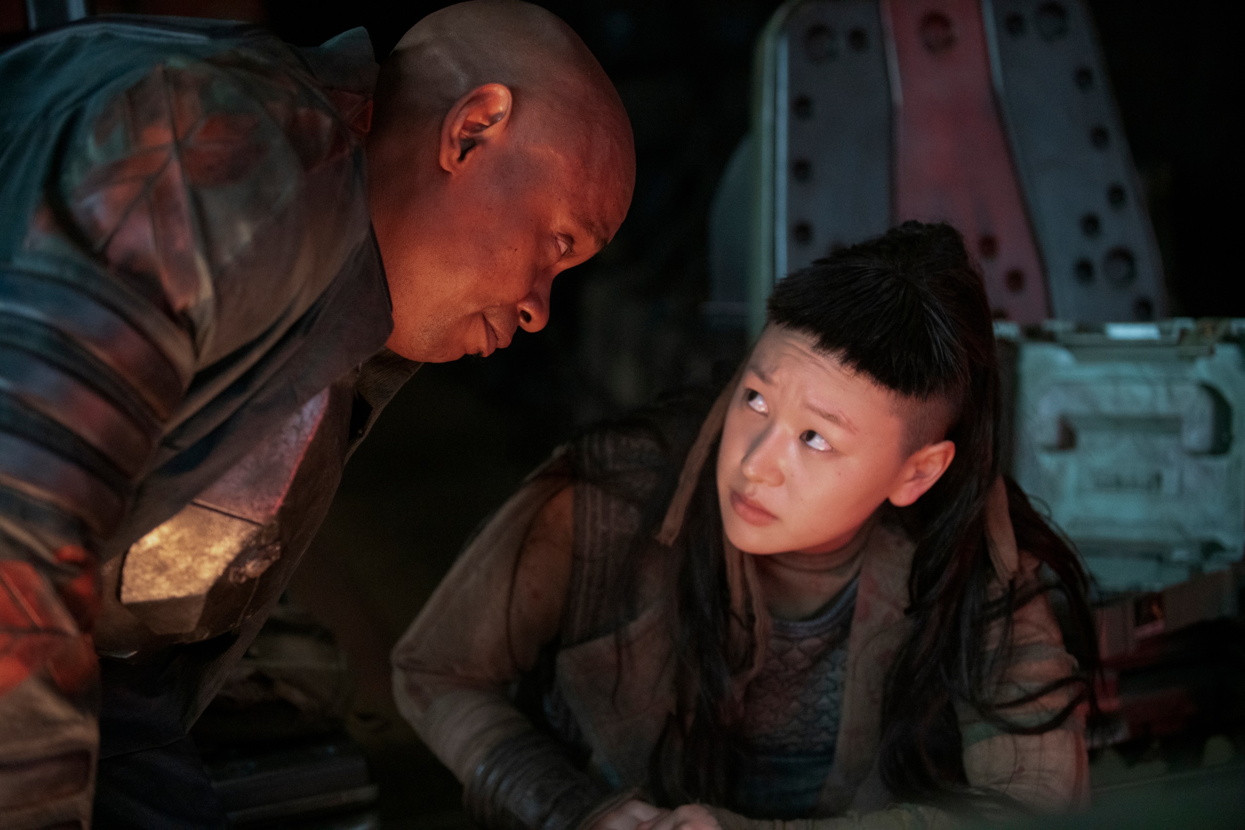 Kwan Ah and Master Chief from Halo HD Wallpaper