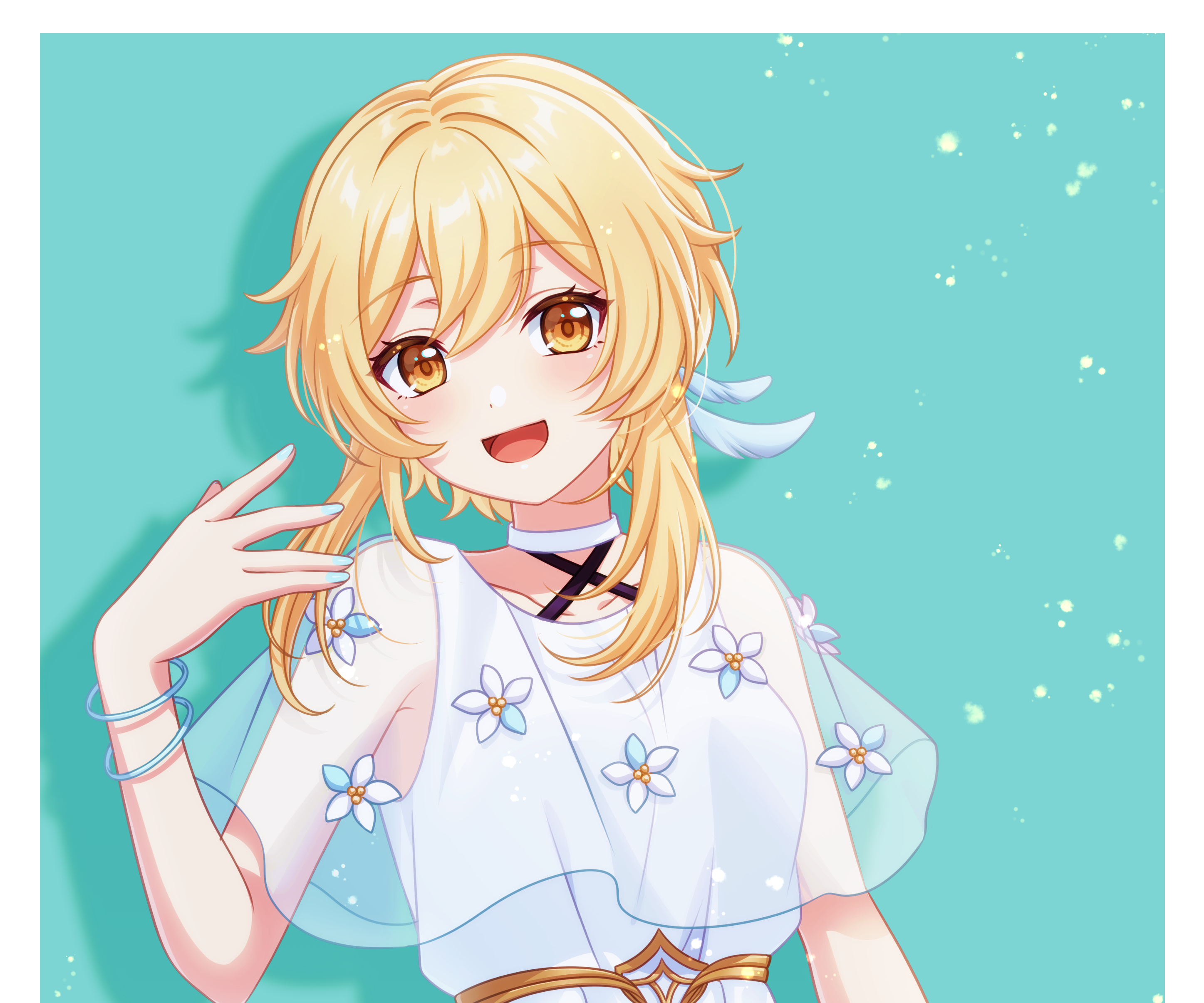 Lumine from Genshin Impact HD Wallpaper