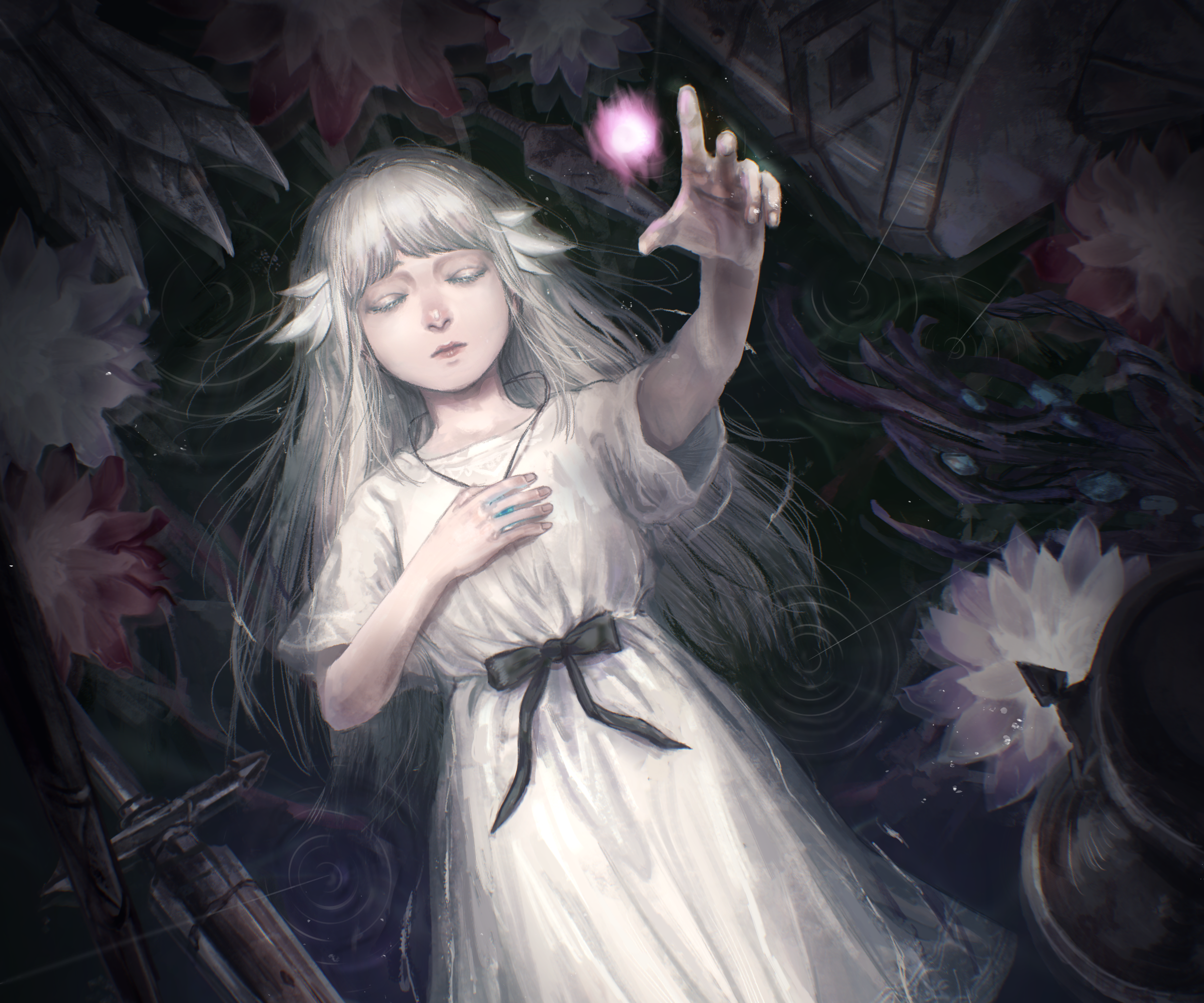 Lily from ENDER LILIES: Quietus Of The Knights HD Wallpaper