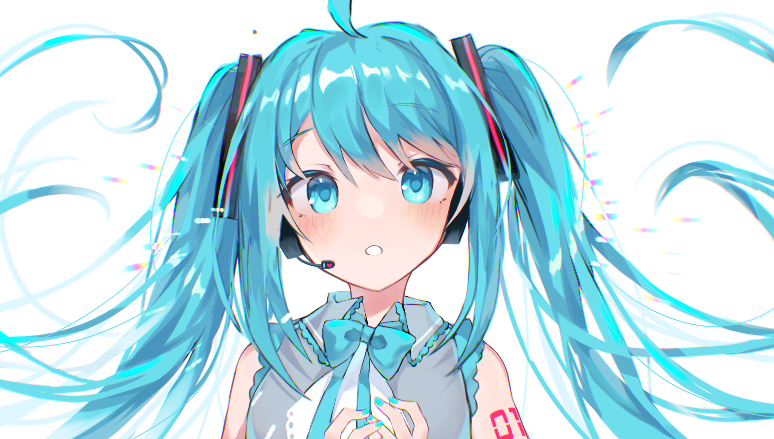 Hatsune Miku from Vocaloid HD Wallpaper