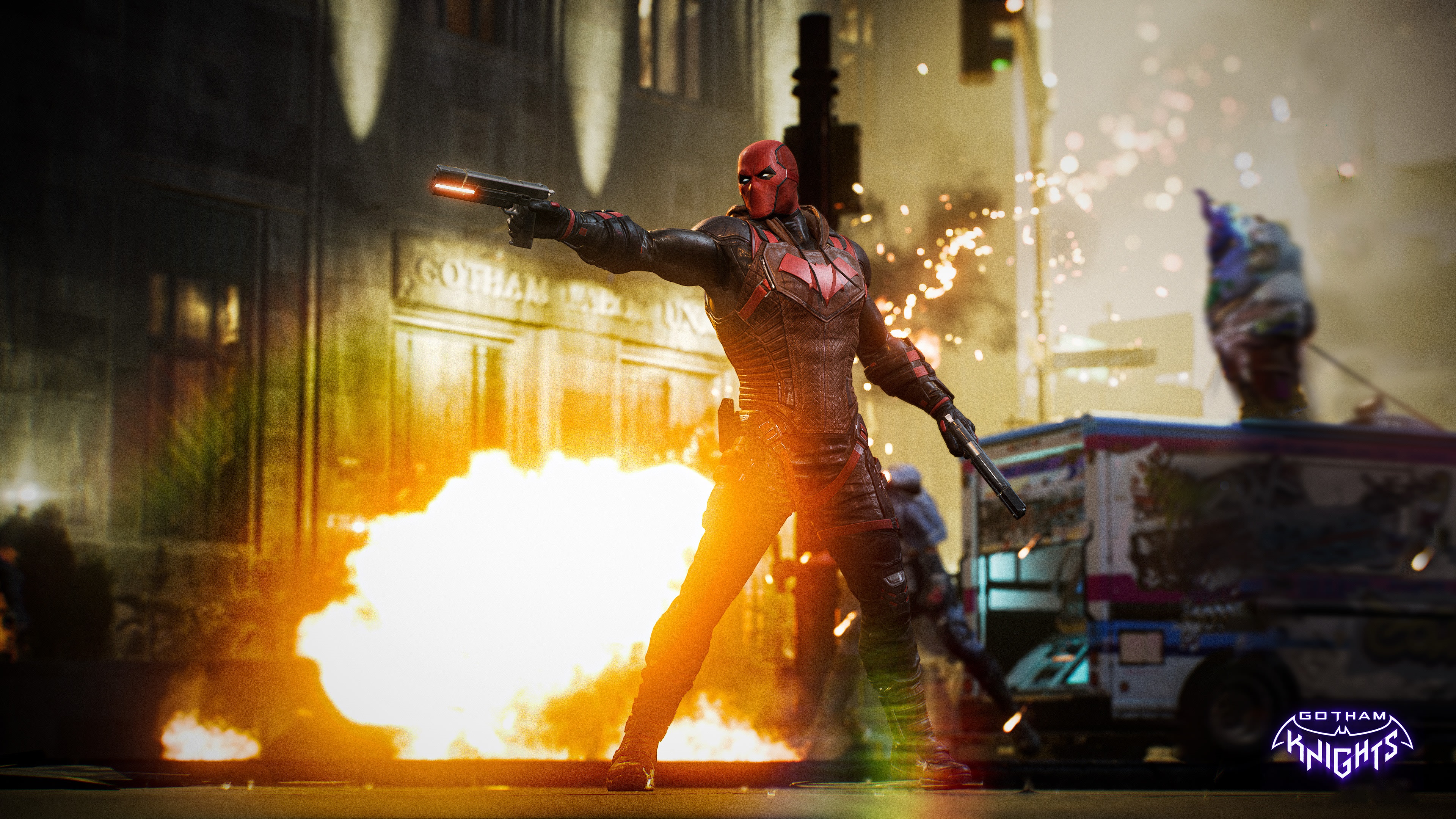 Red Hood from Gotham Knights in 4K HD Wallpaper
