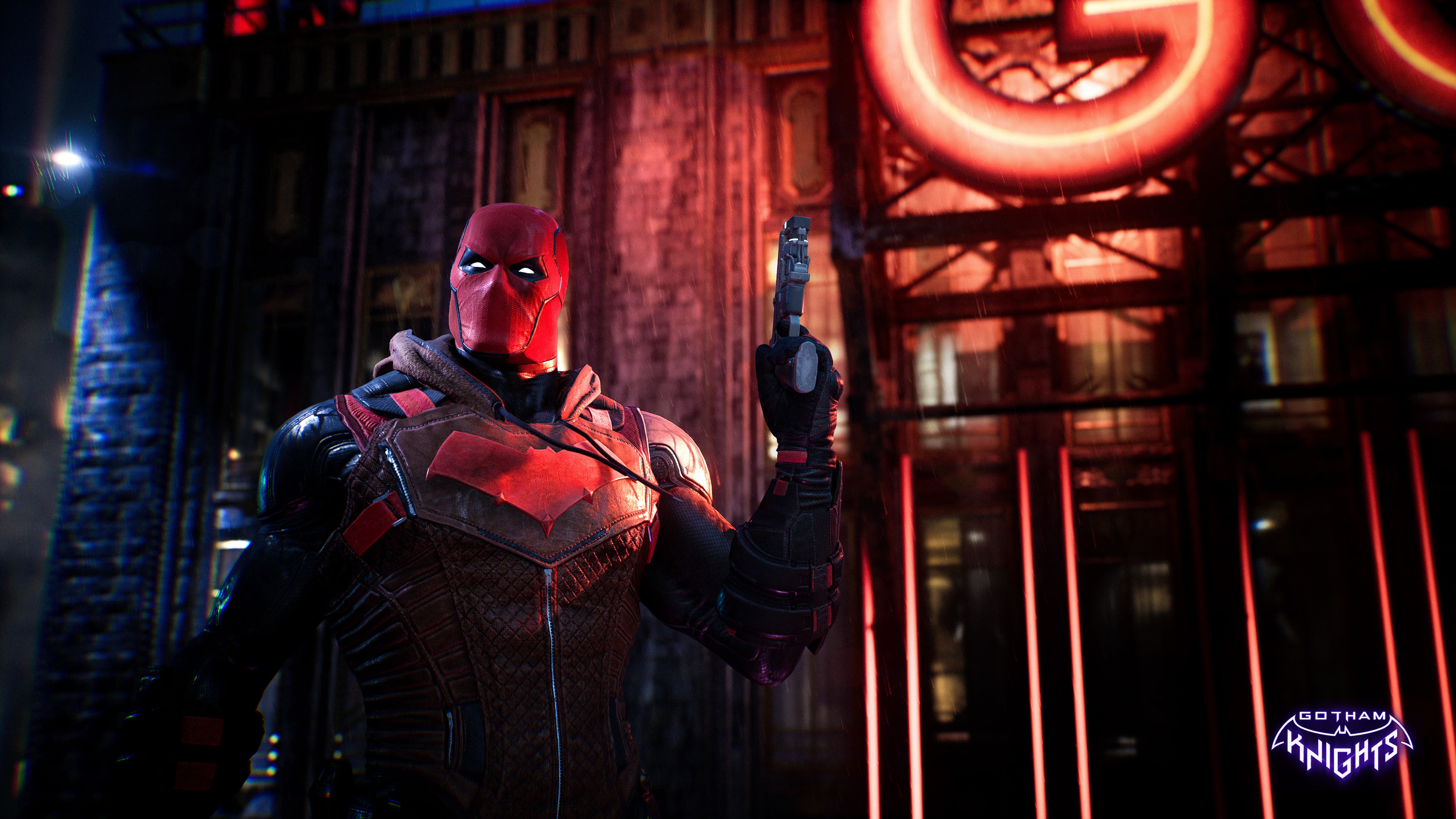 Red Hood from Gotham Knights 4K HD Wallpaper