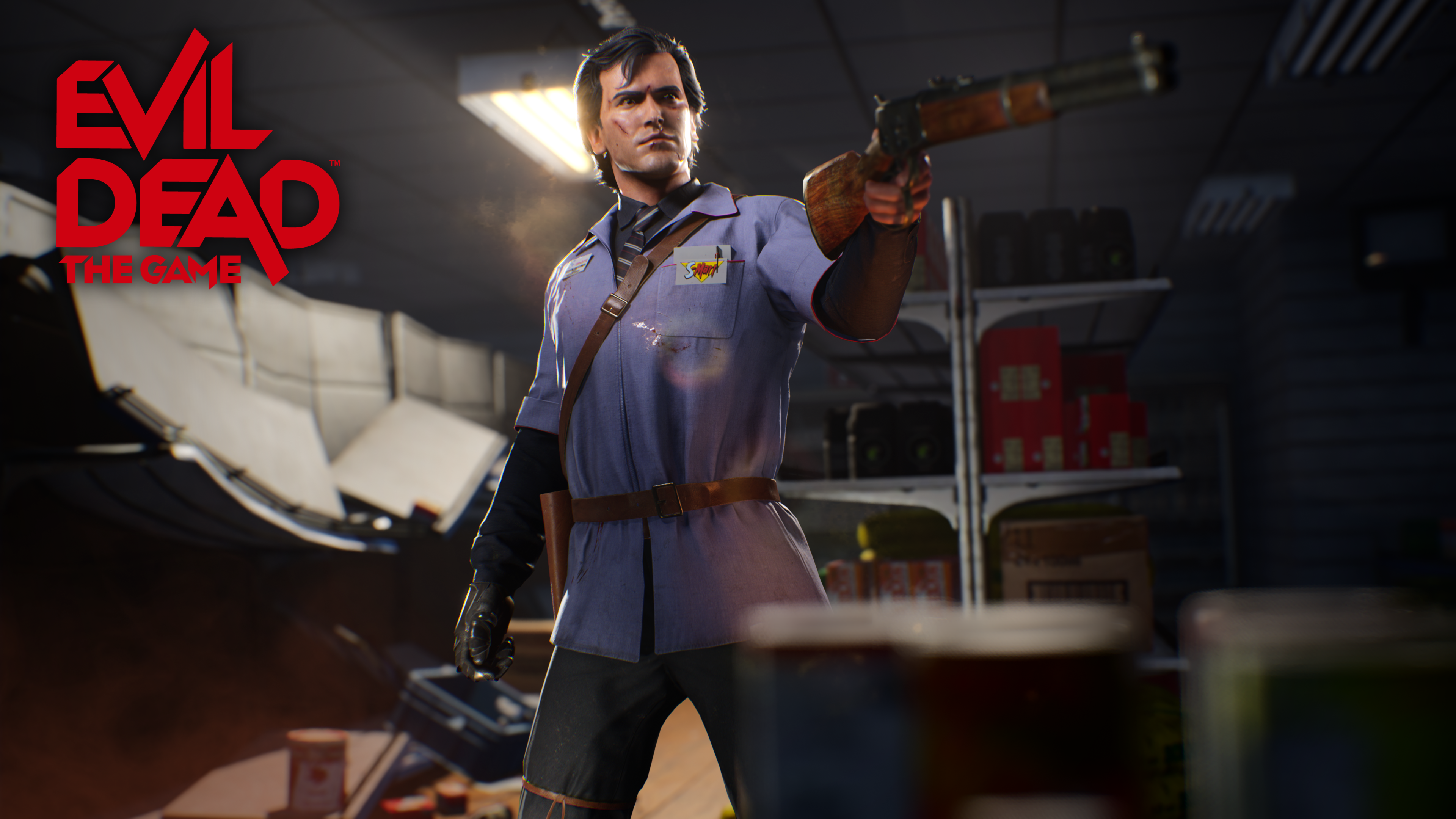 Ash Williams from Evil Dead: The Game 4K HD Wallpaper
