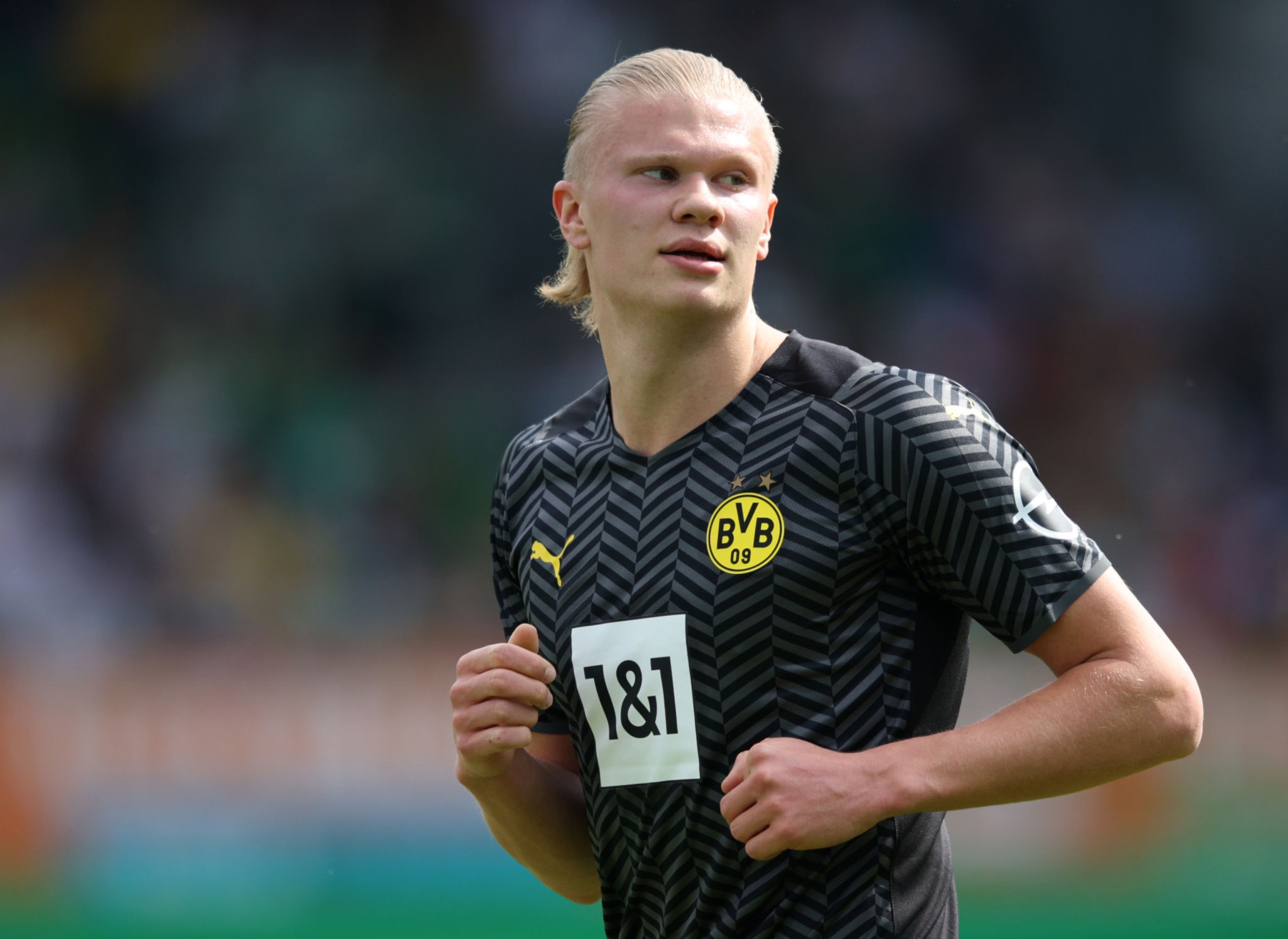 Erling Haaland of Borussia Dortmund HD Wallpaper