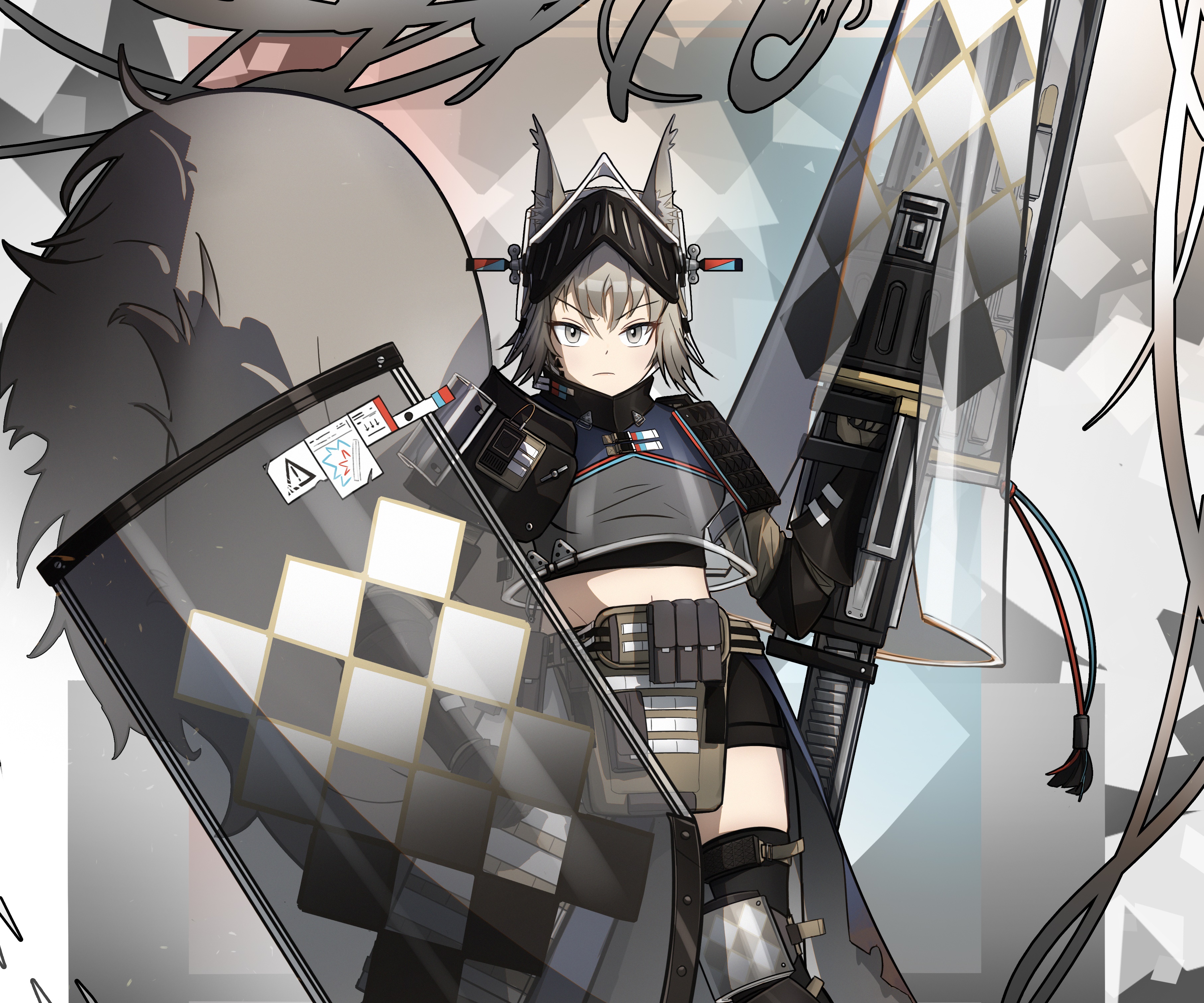 Ashlock from Arknights HD Wallpaper
