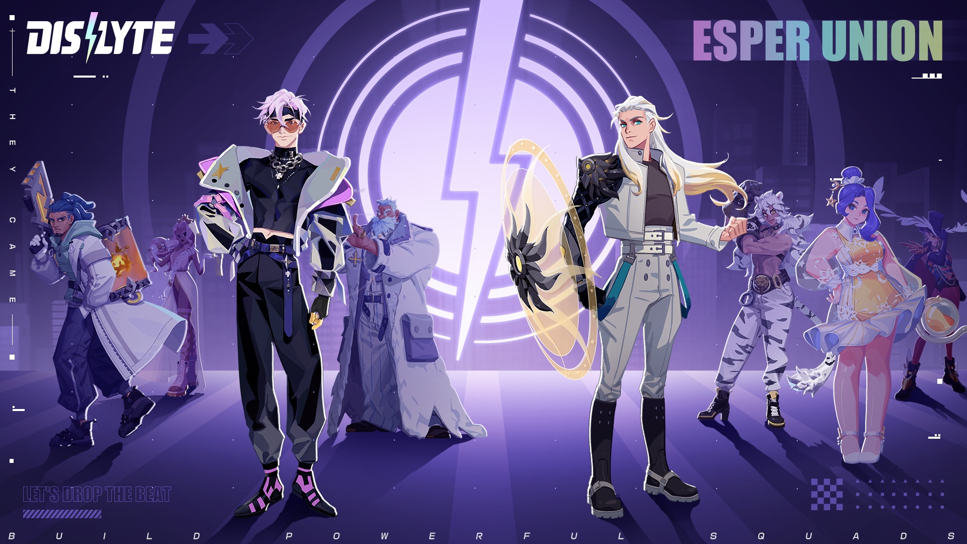 Dislyte Esper Union Characters HD Wallpaper