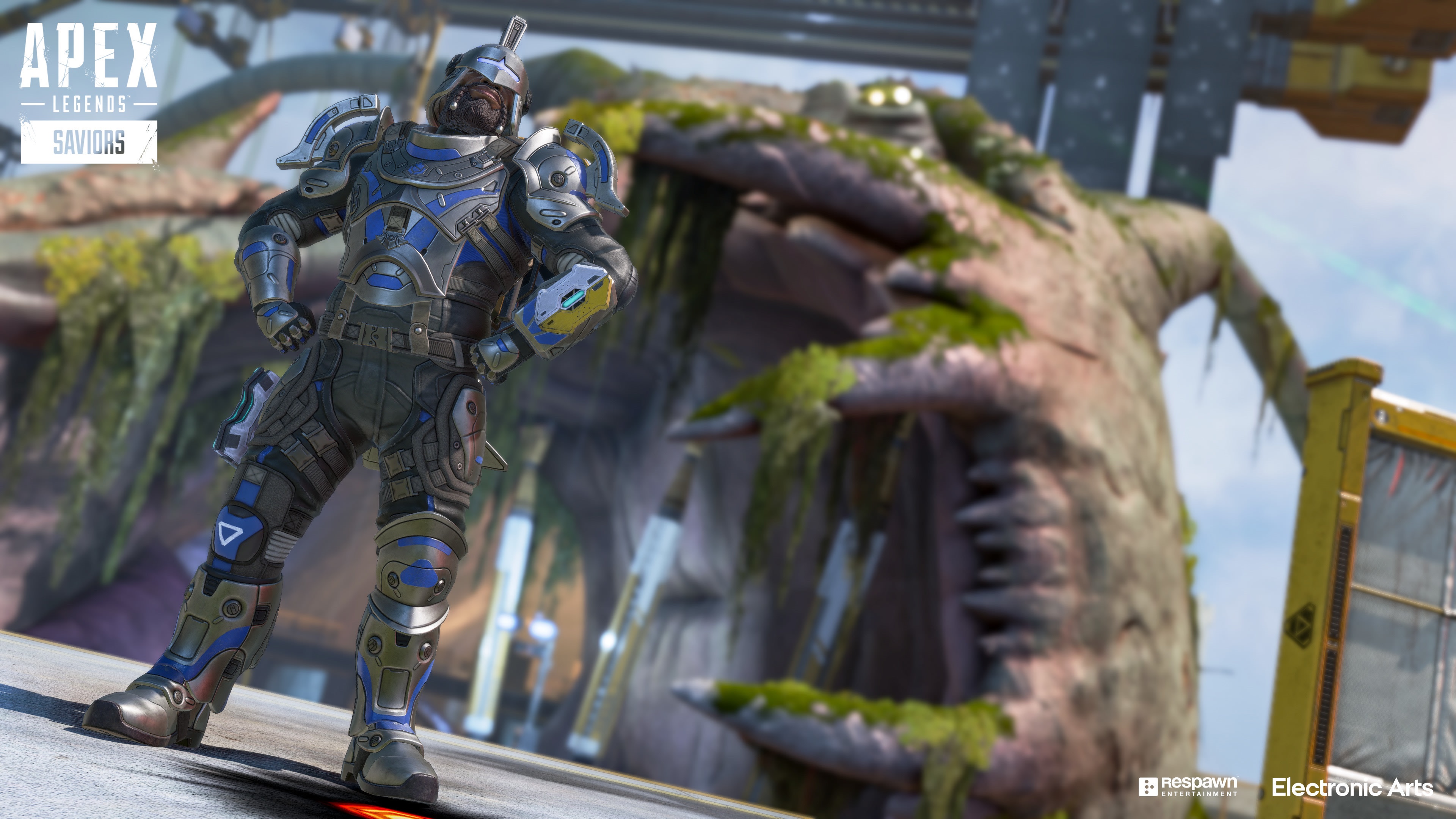 Gibraltar from Apex Legends Saviors 4K HD Wallpaper