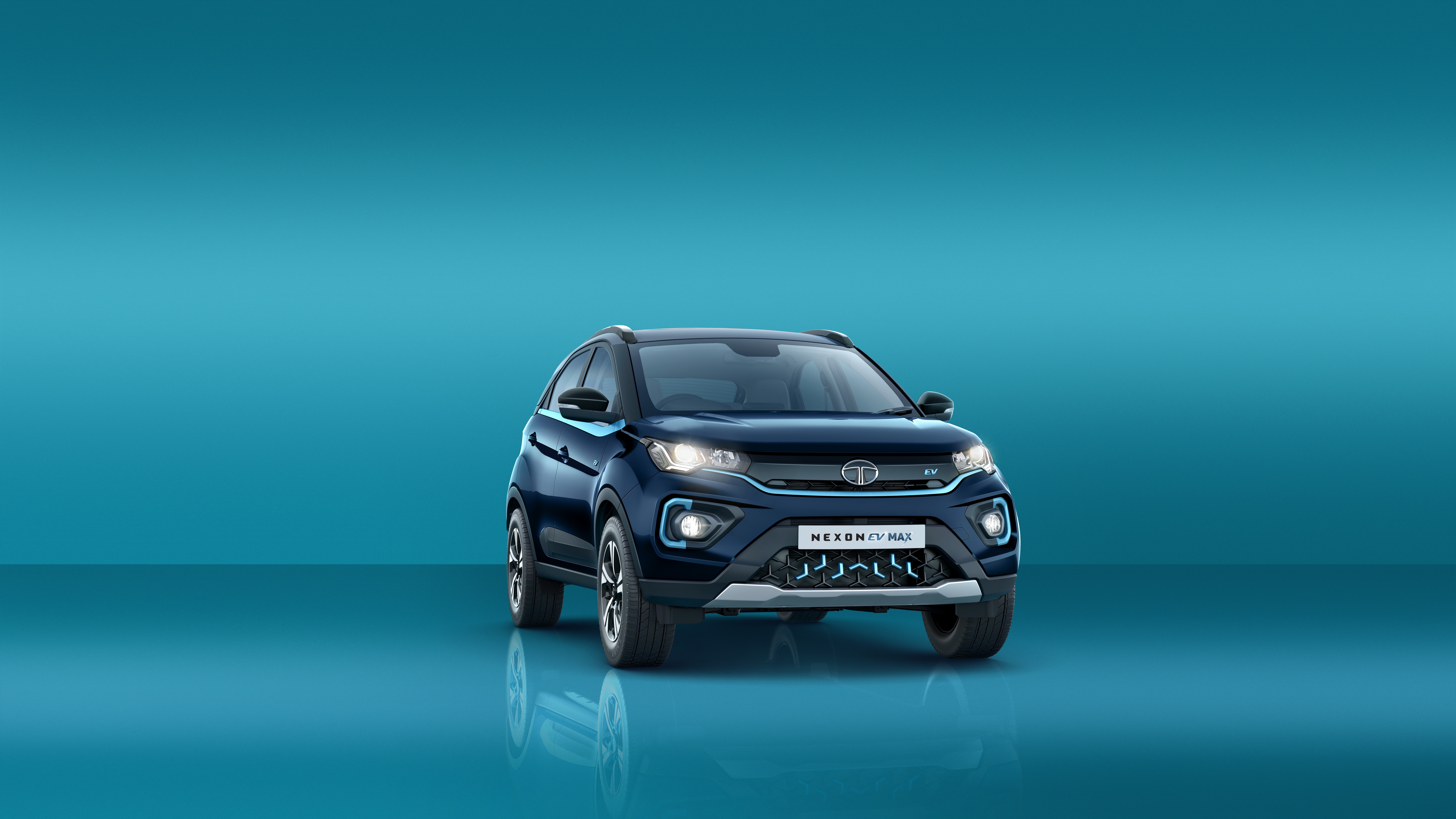 Tata Nexon EV Max electric car HD Wallpaper