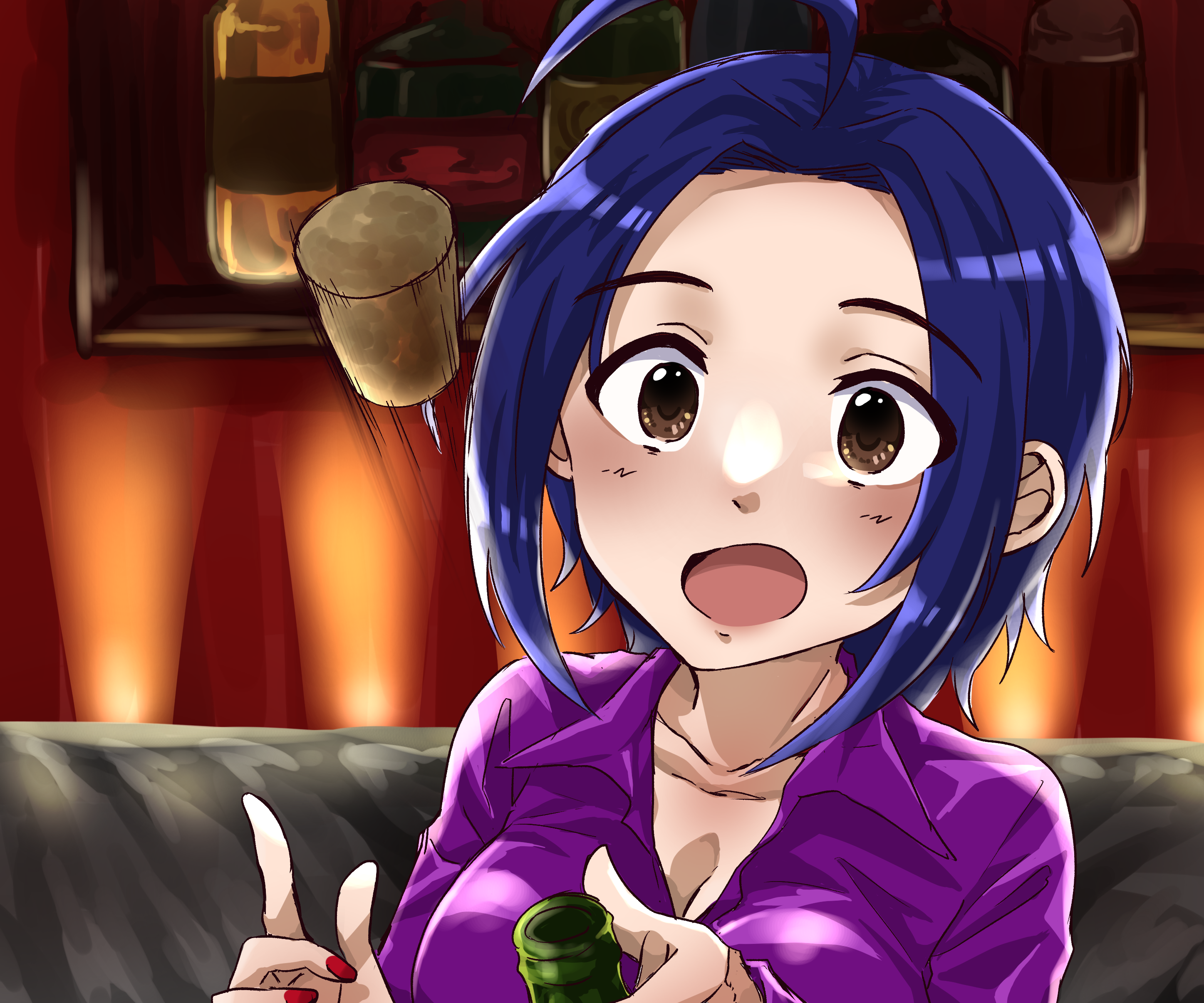 Azusa Miura from The IDOLM@STER HD HD Wallpaper