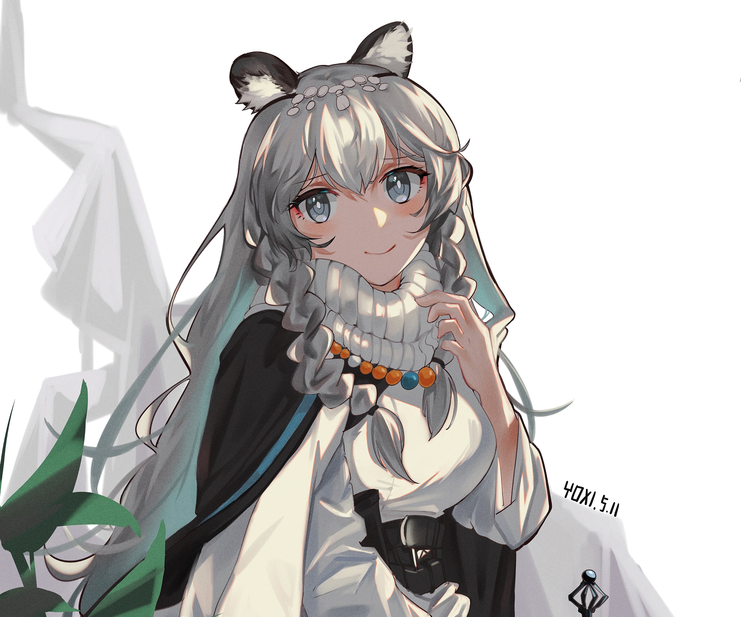 Pramanix from Arknights HD Wallpaper