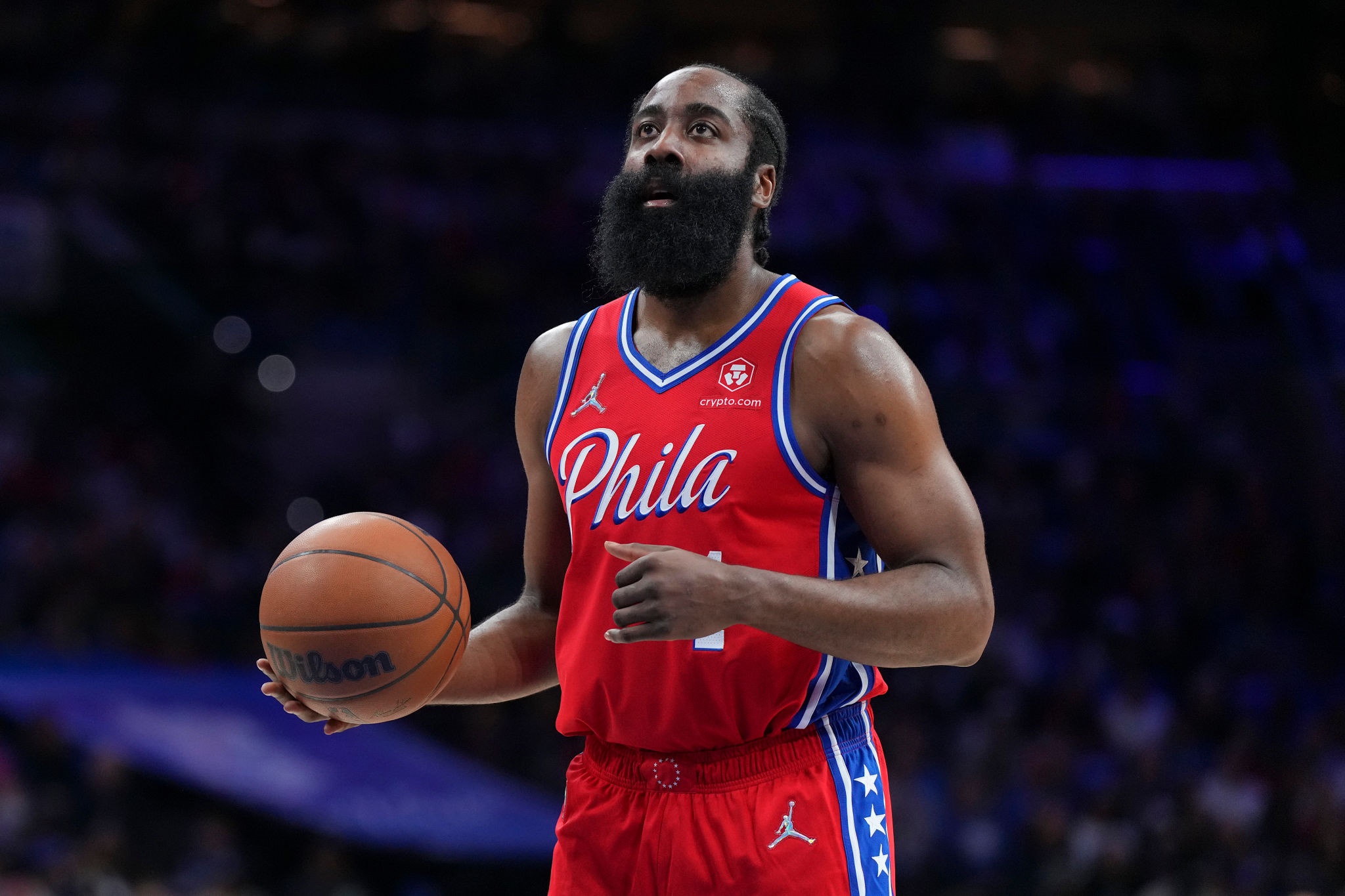 James Harden of Philadelphia 76ers HD Wallpaper