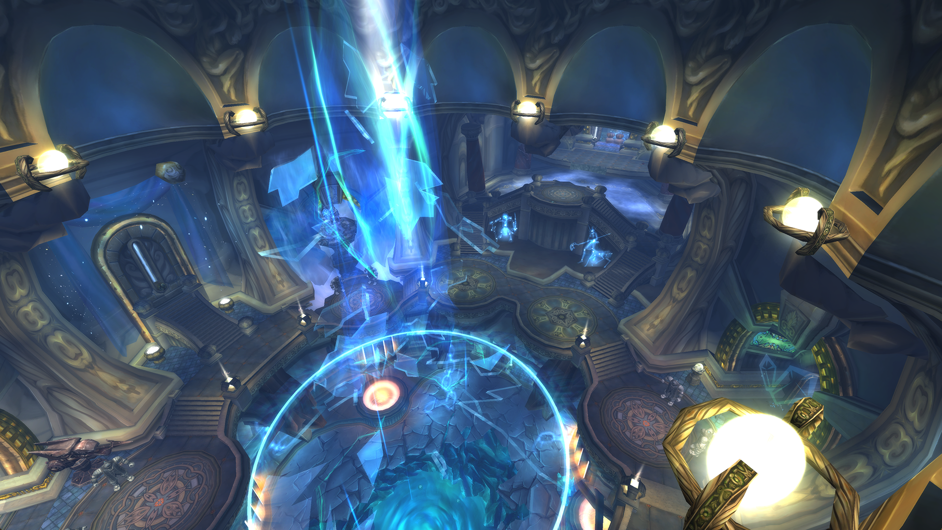 World of Warcraft: Wrath of the Lich King interior HD Wallpaper