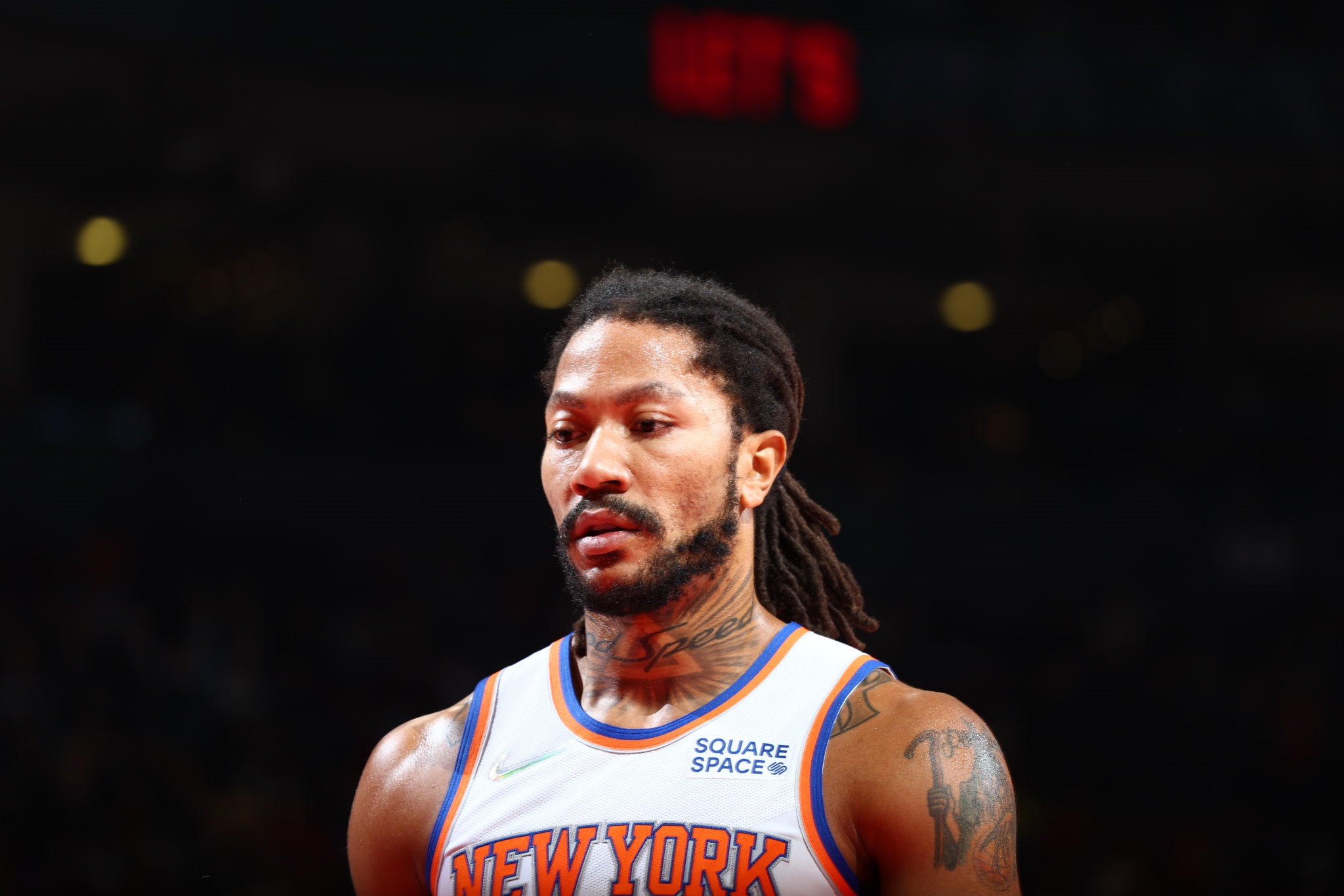 Derrick Rose of the New York Knicks HD Wallpaper