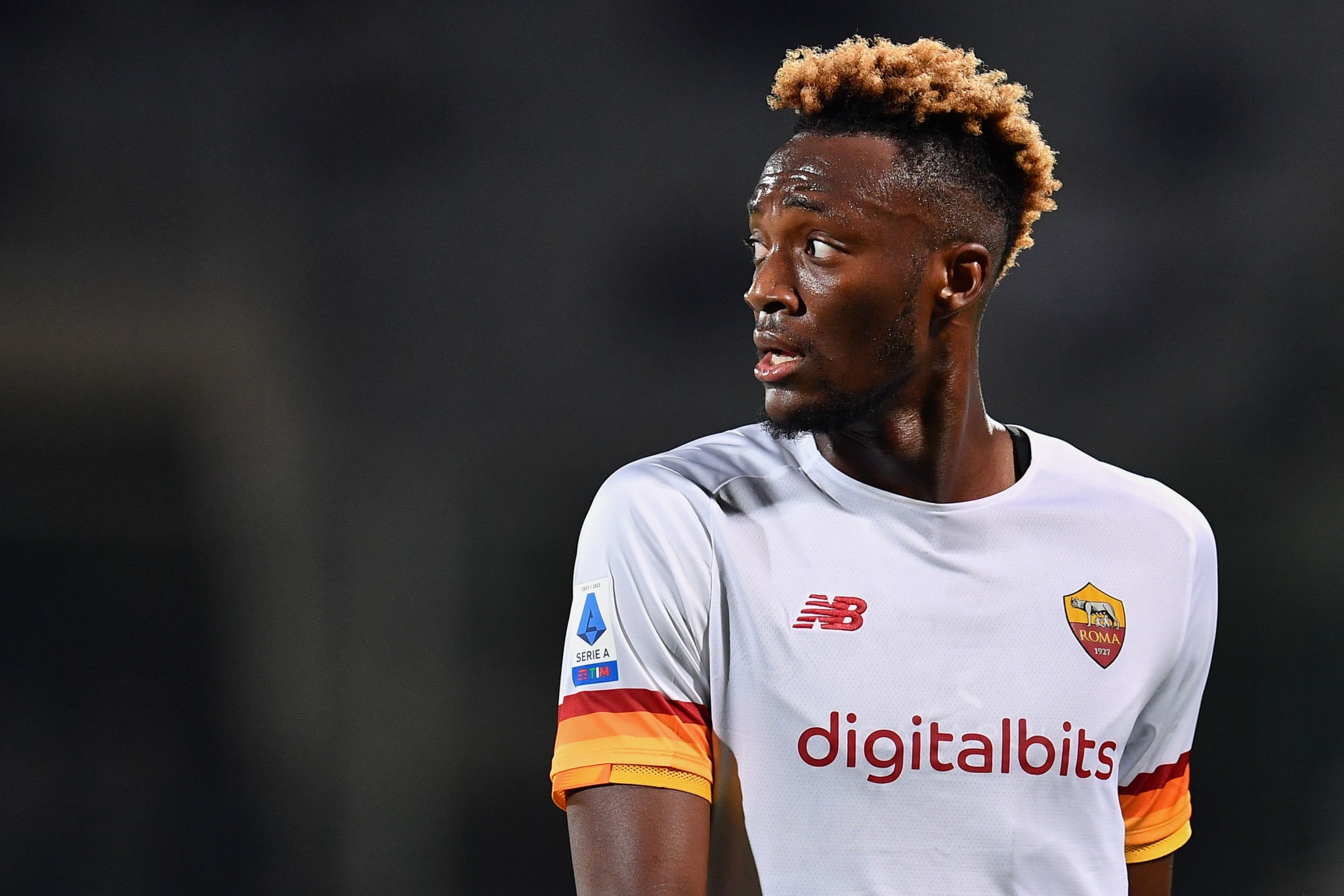 Tammy Abraham of A.S. Roma HD Wallpaper
