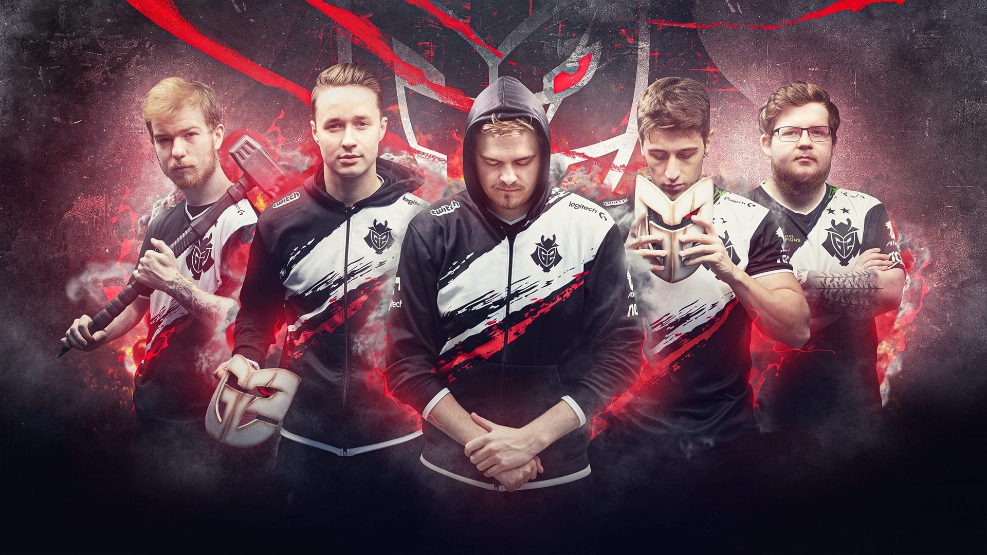G2 Esports Rainbow Six Siege Team HD Wallpaper