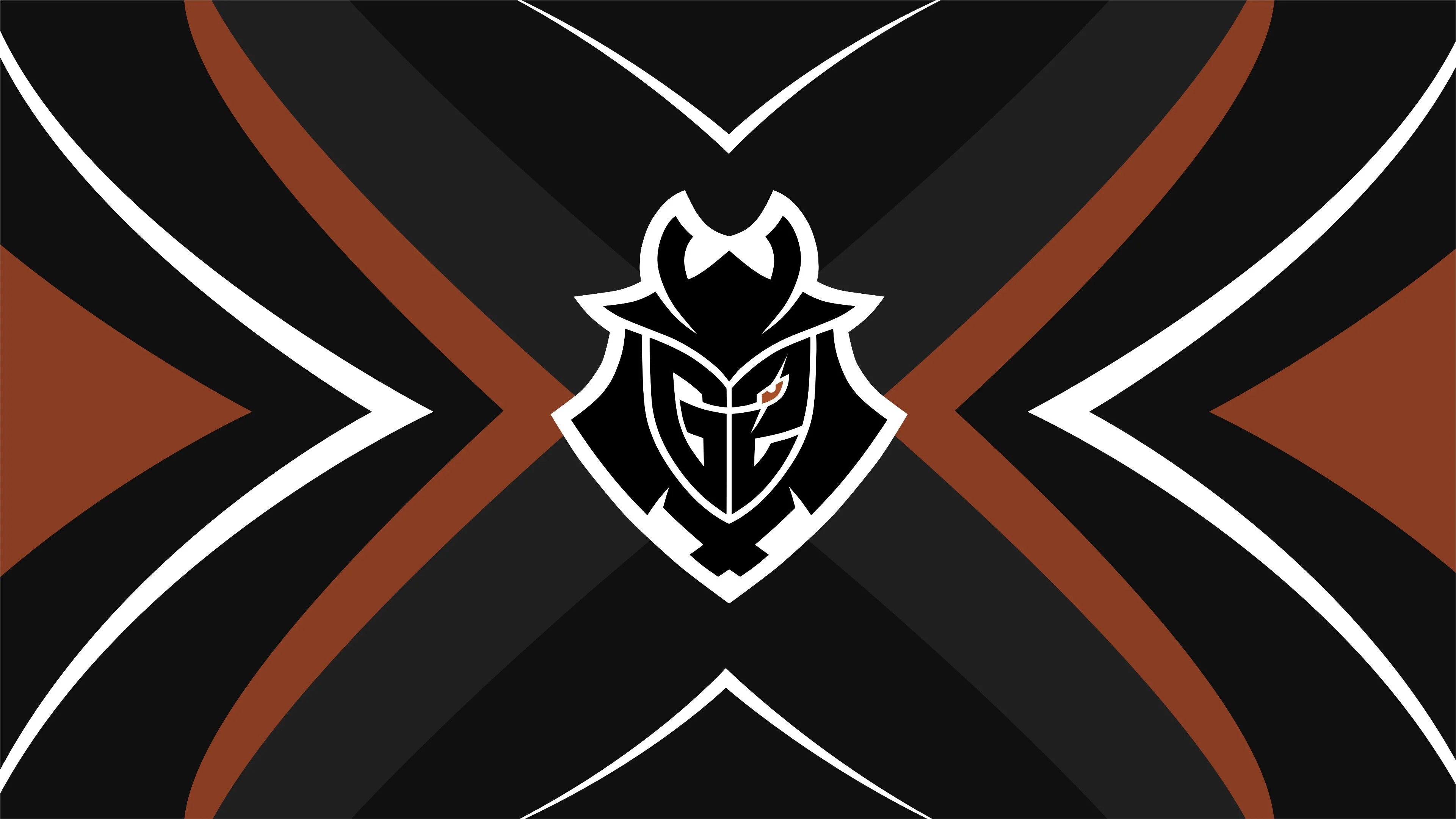 G2 Esports logo with abstract background HD Wallpaper