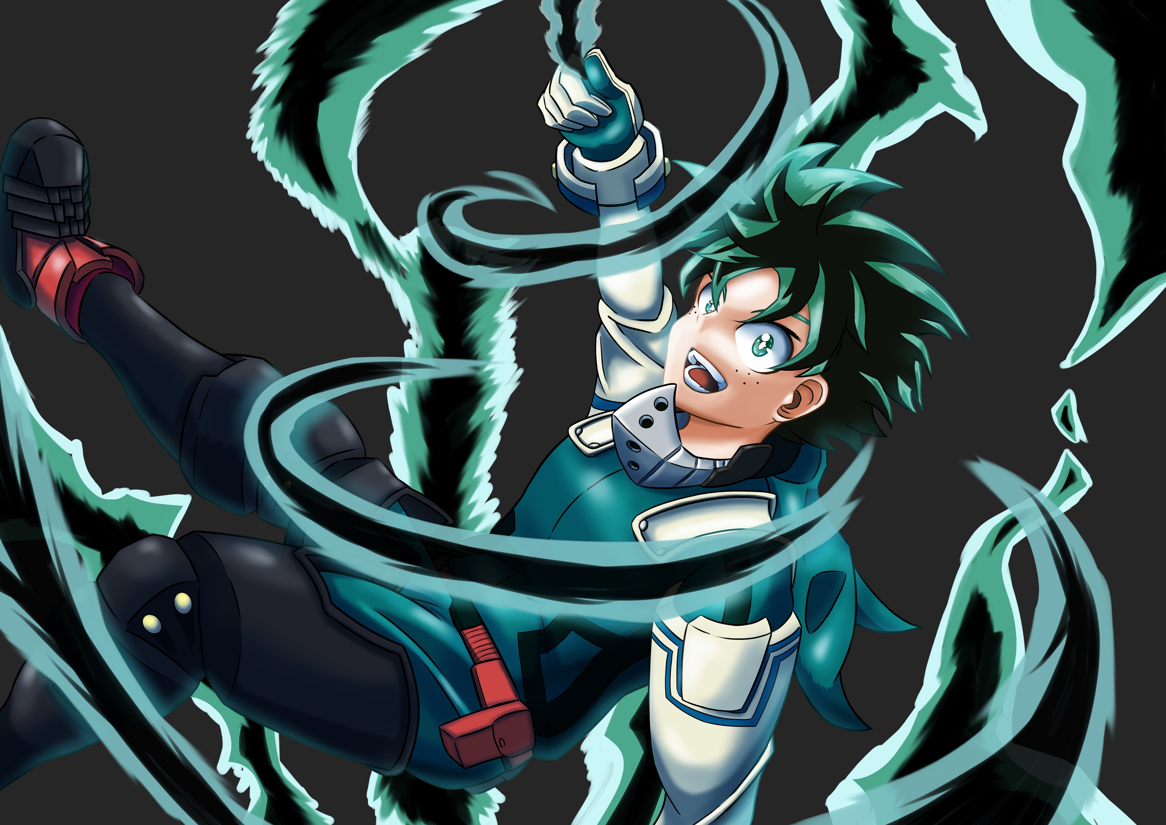 Izuku Midoriya from My Hero Academia 4K HD Wallpaper