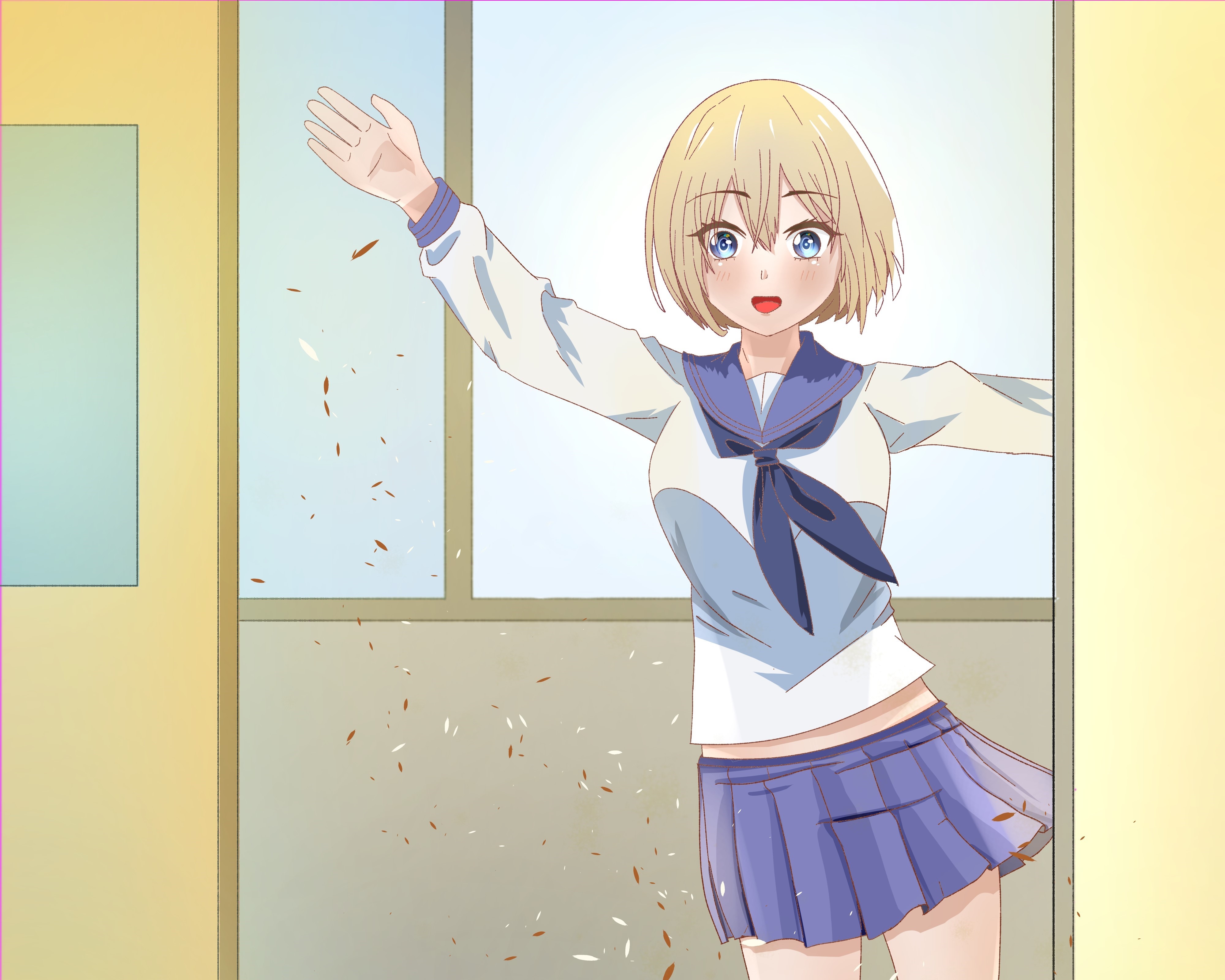 Sachi Umino from A Couple Of Cuckoos 4K HD Wallpaper