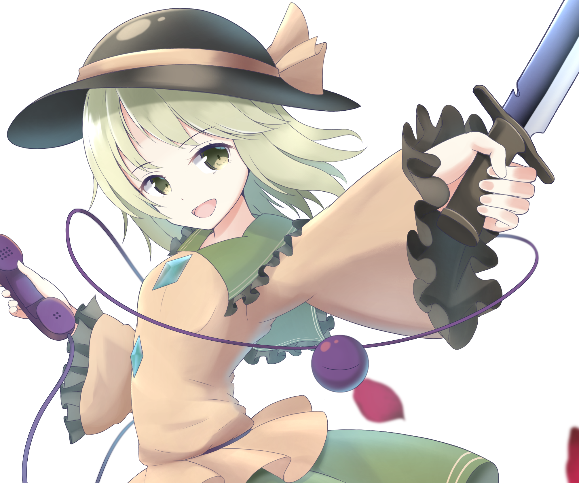 Koishi Komeiji from Touhou HD Wallpaper