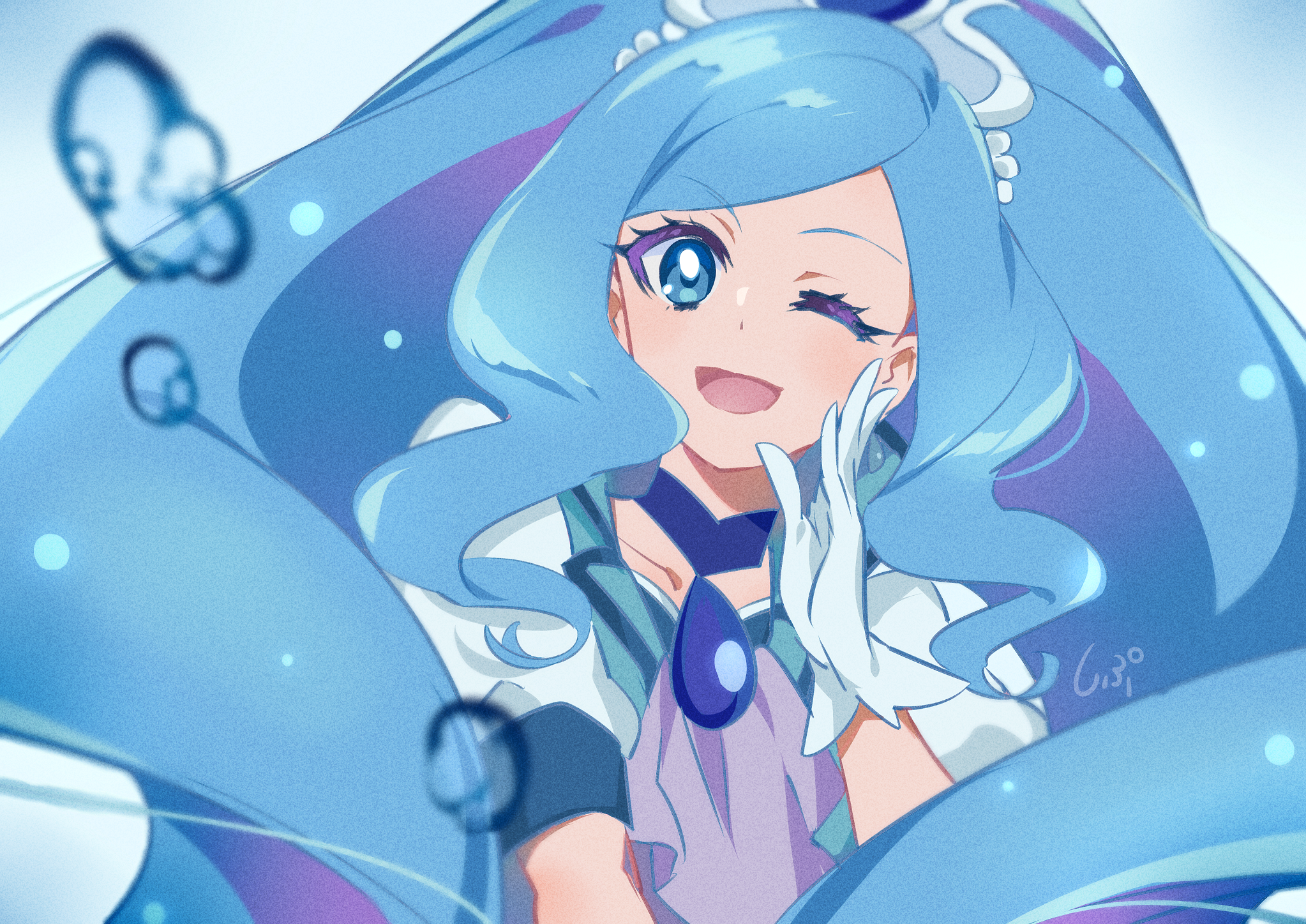 Cure Fontaine from Healin Good PreCure HD Wallpaper