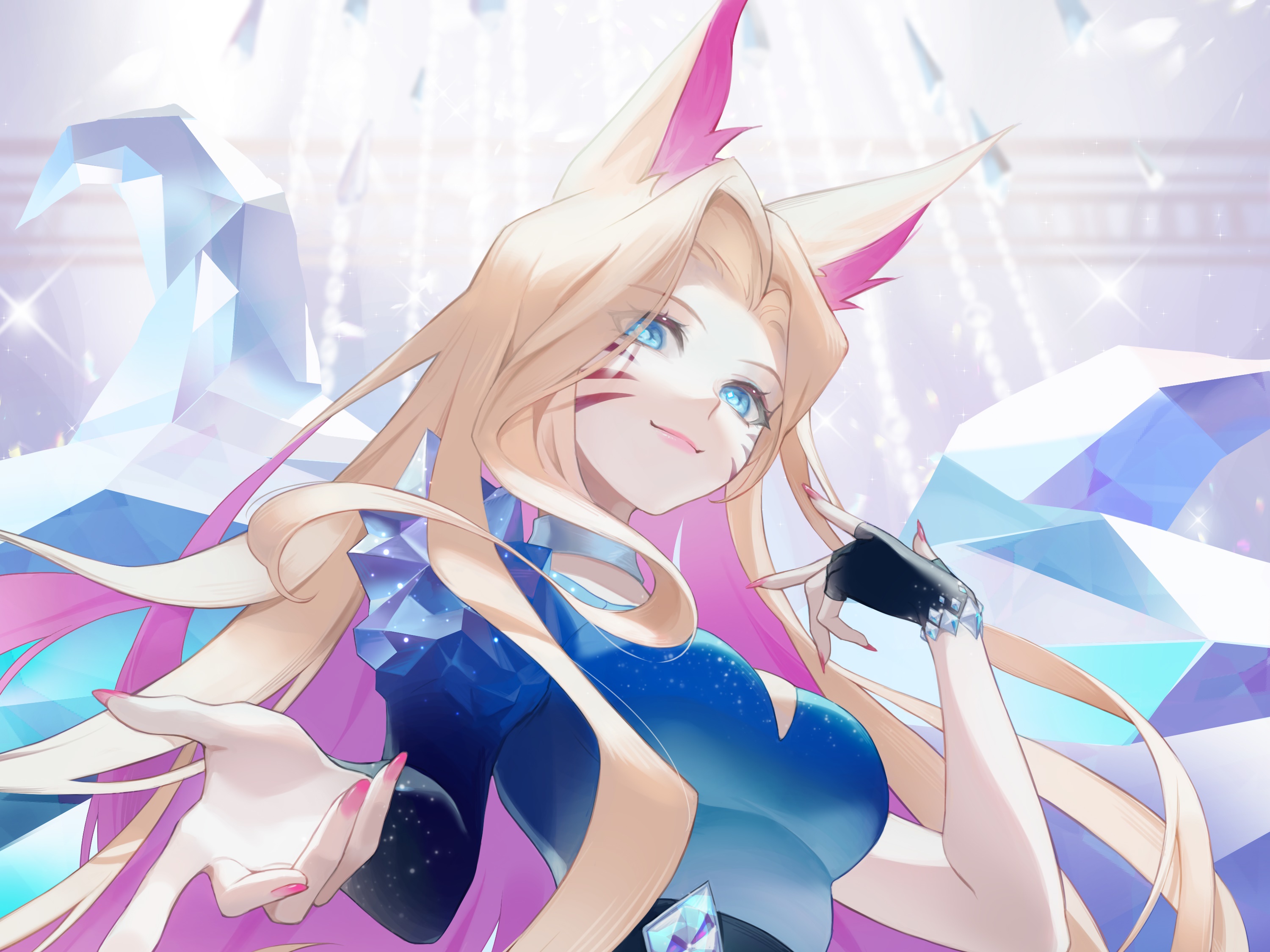 Ahri from League of Legends HD Wallpaper