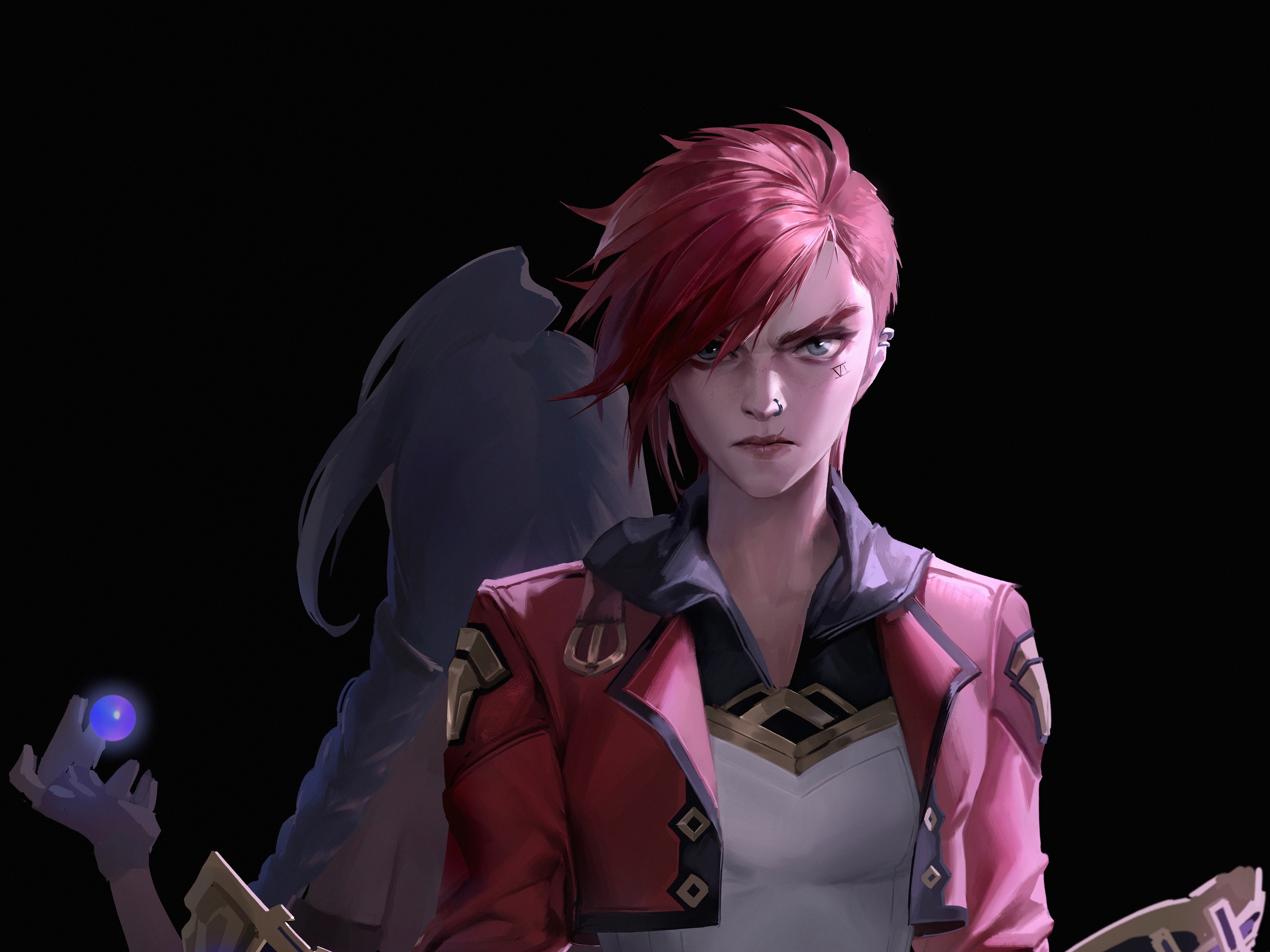 Vi from Arcane League of Legends 4K HD Wallpaper