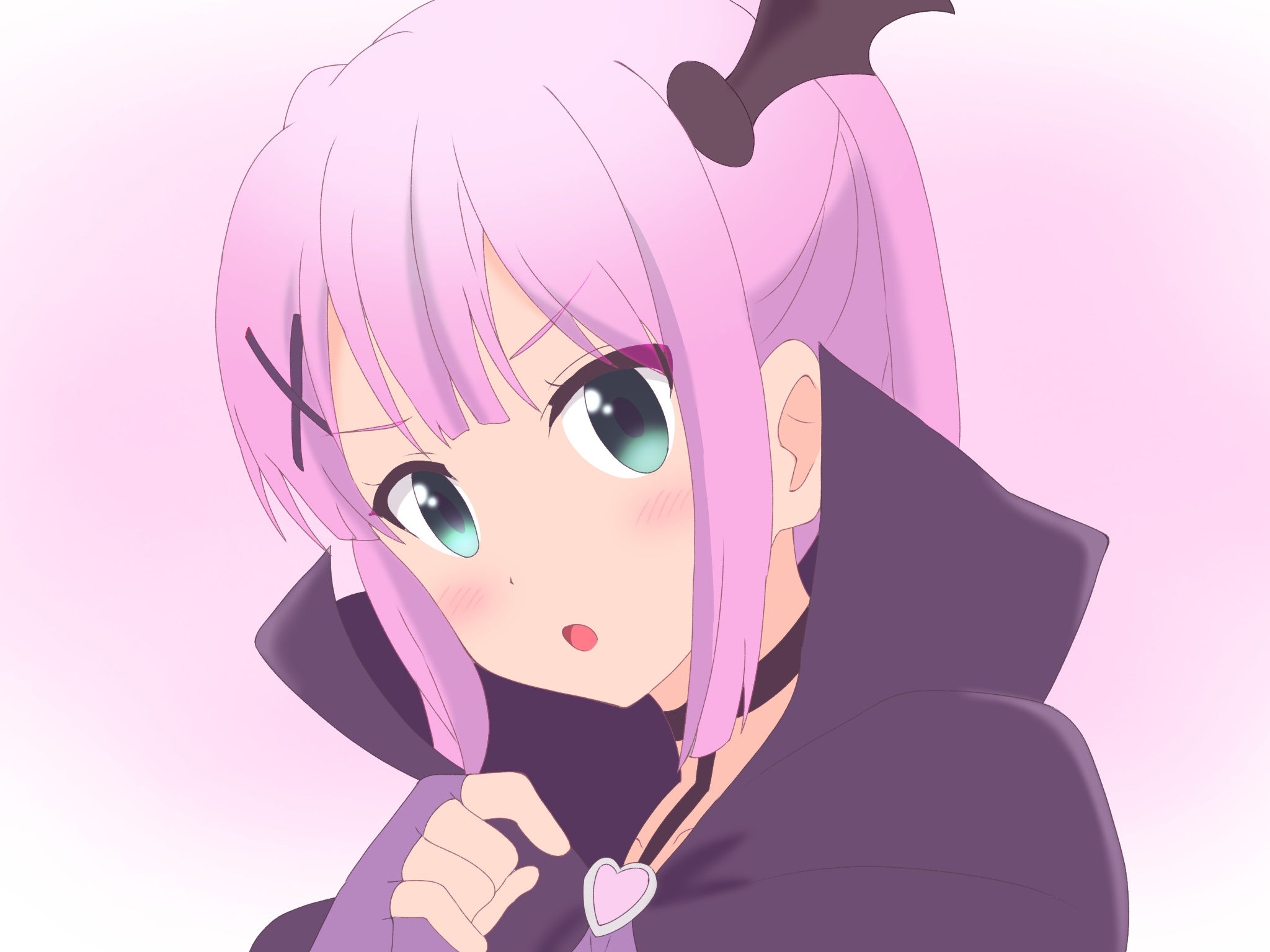 Momo Chiyoda from The Demon Girl Next Door HD Wallpaper
