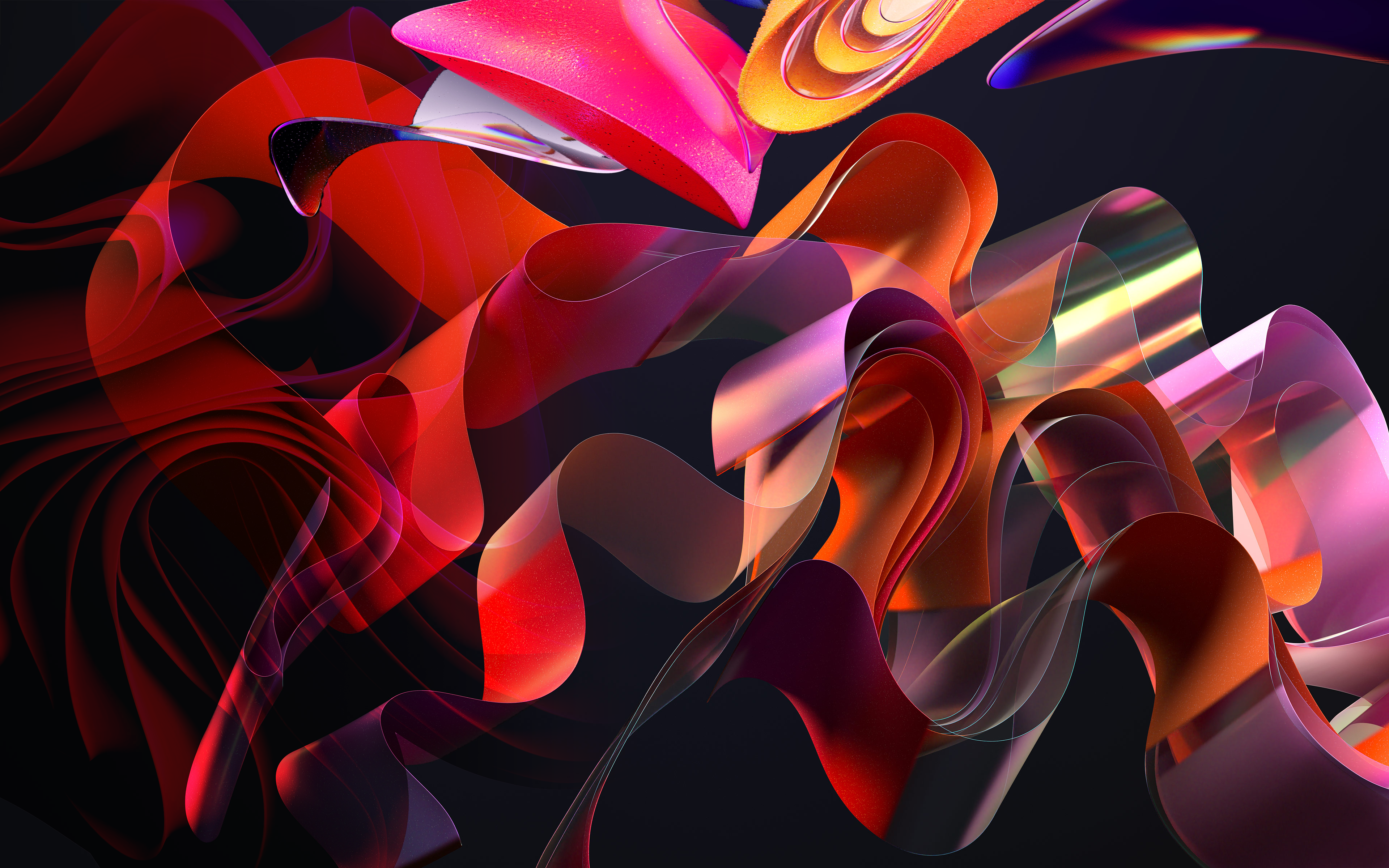 Windows 11 abstract fluid art HD Wallpaper