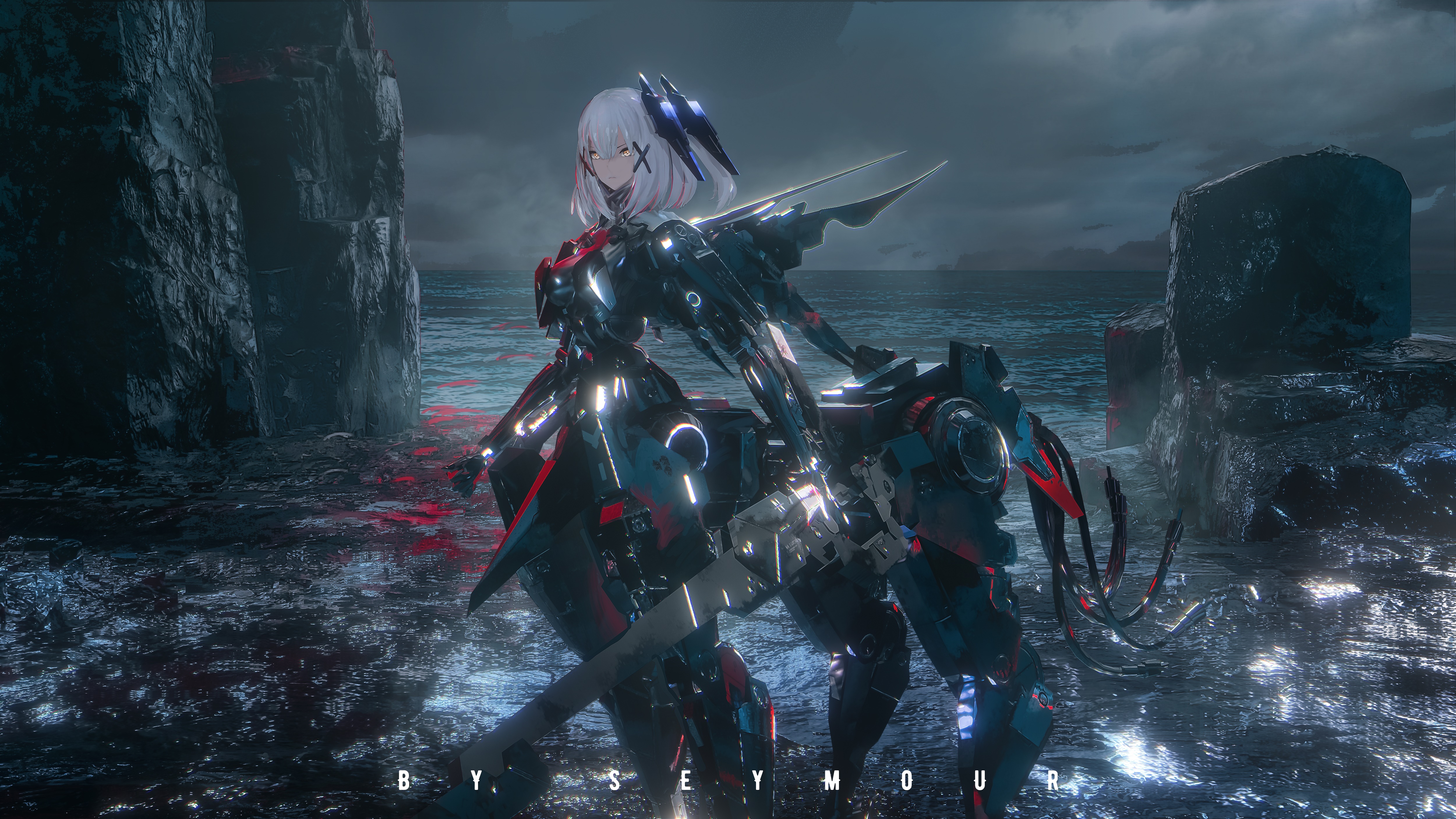 Lucia Crimson Abyss from Punishing: Gray Raven 4K HD Wallpaper