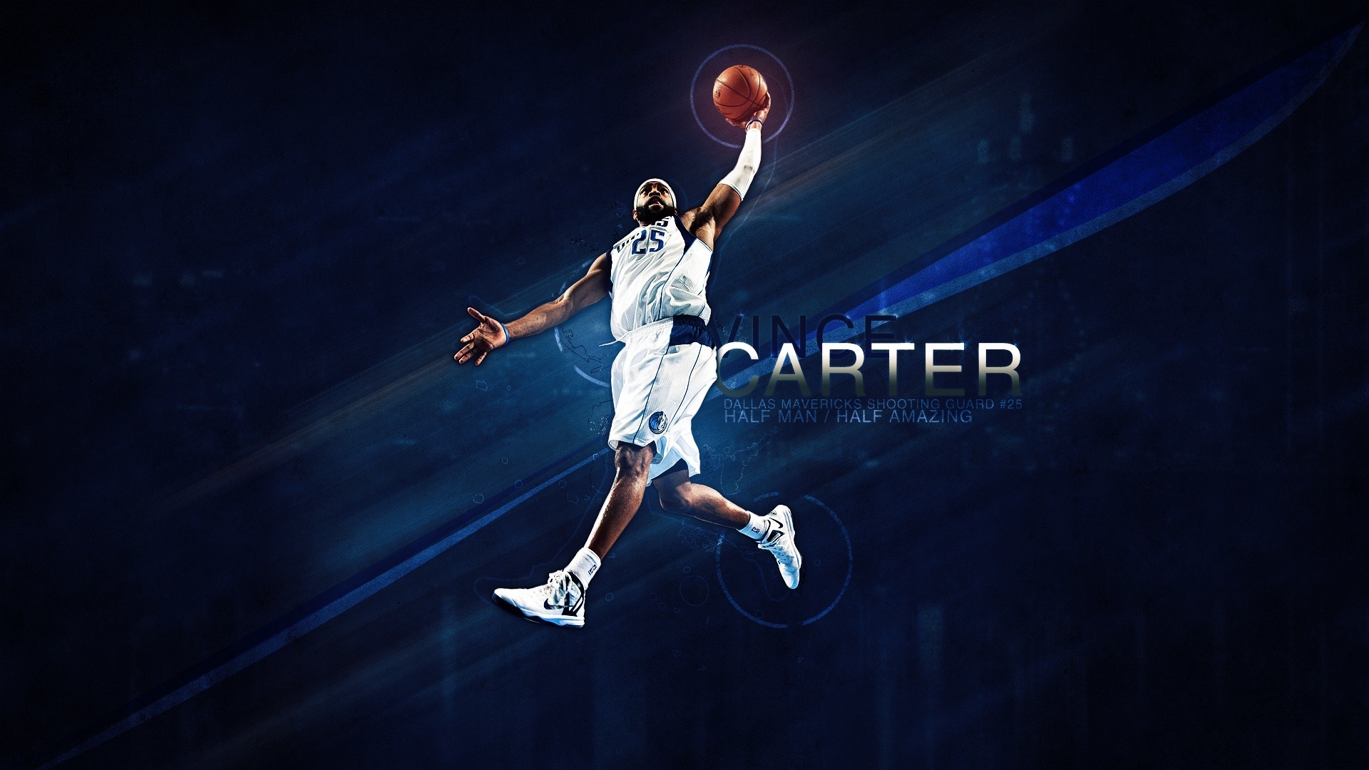 Vince Carter from Dallas Mavericks HD Wallpaper