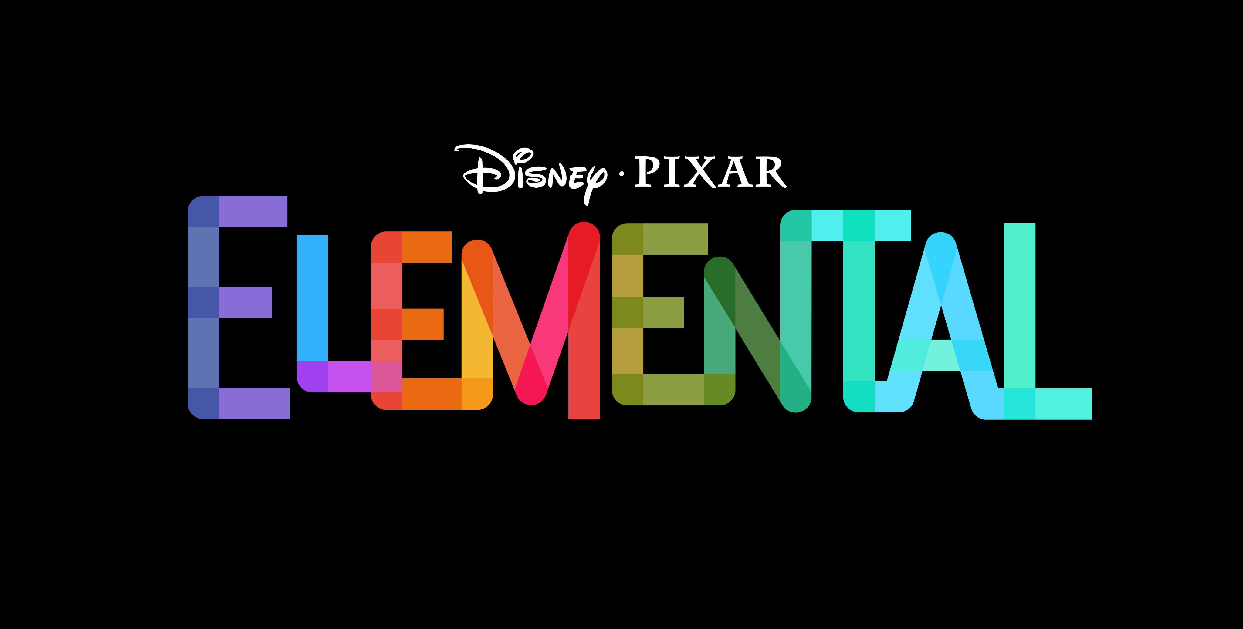 Disney Pixar Elemental Logo HD Wallpaper