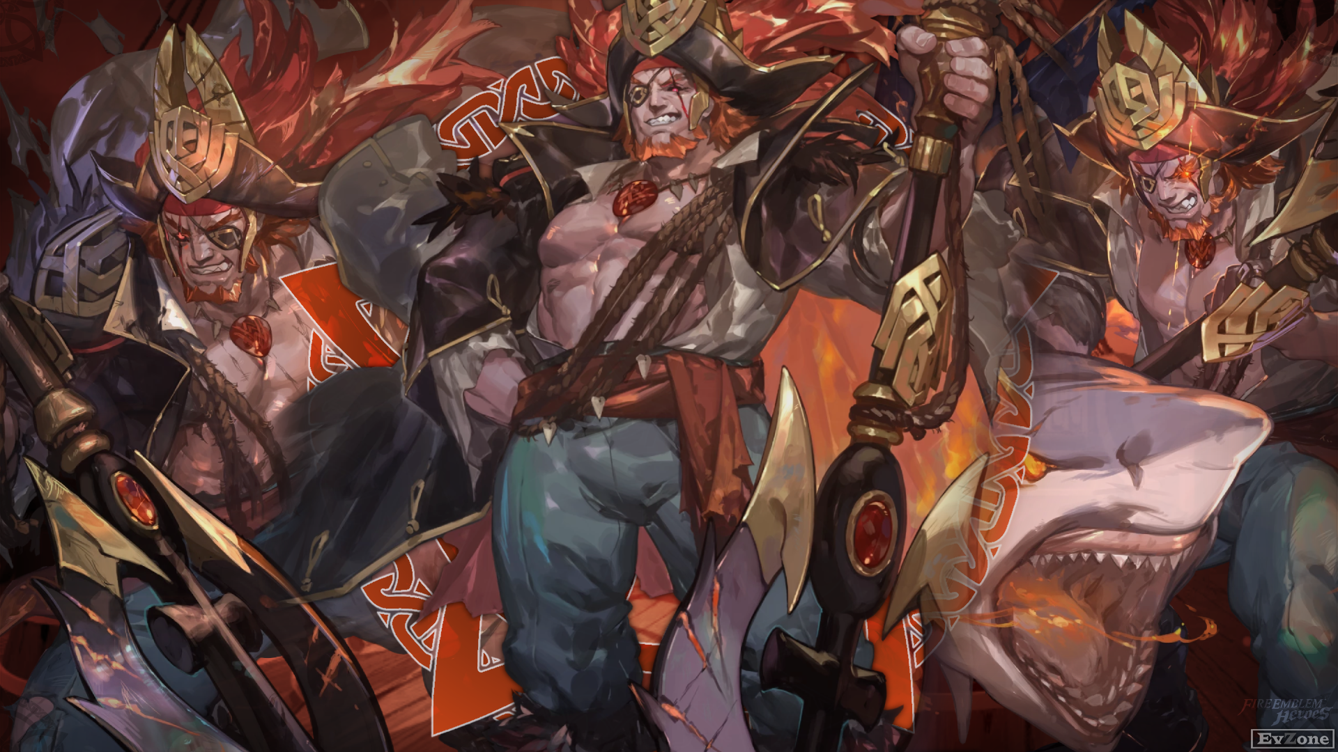 Surtr from Fire Emblem Heroes HD Wallpaper