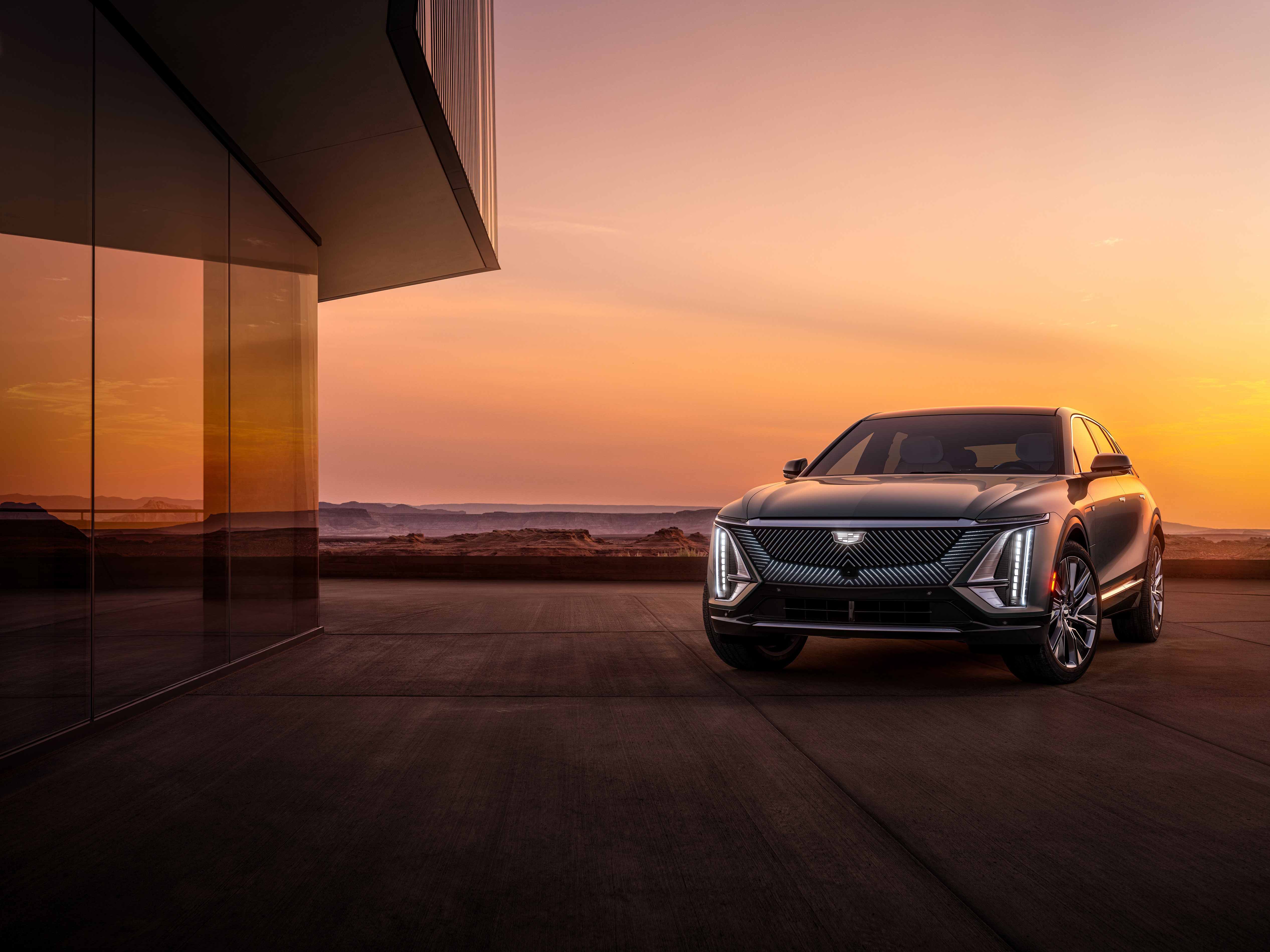 Cadillac Lyriq HD Wallpaper