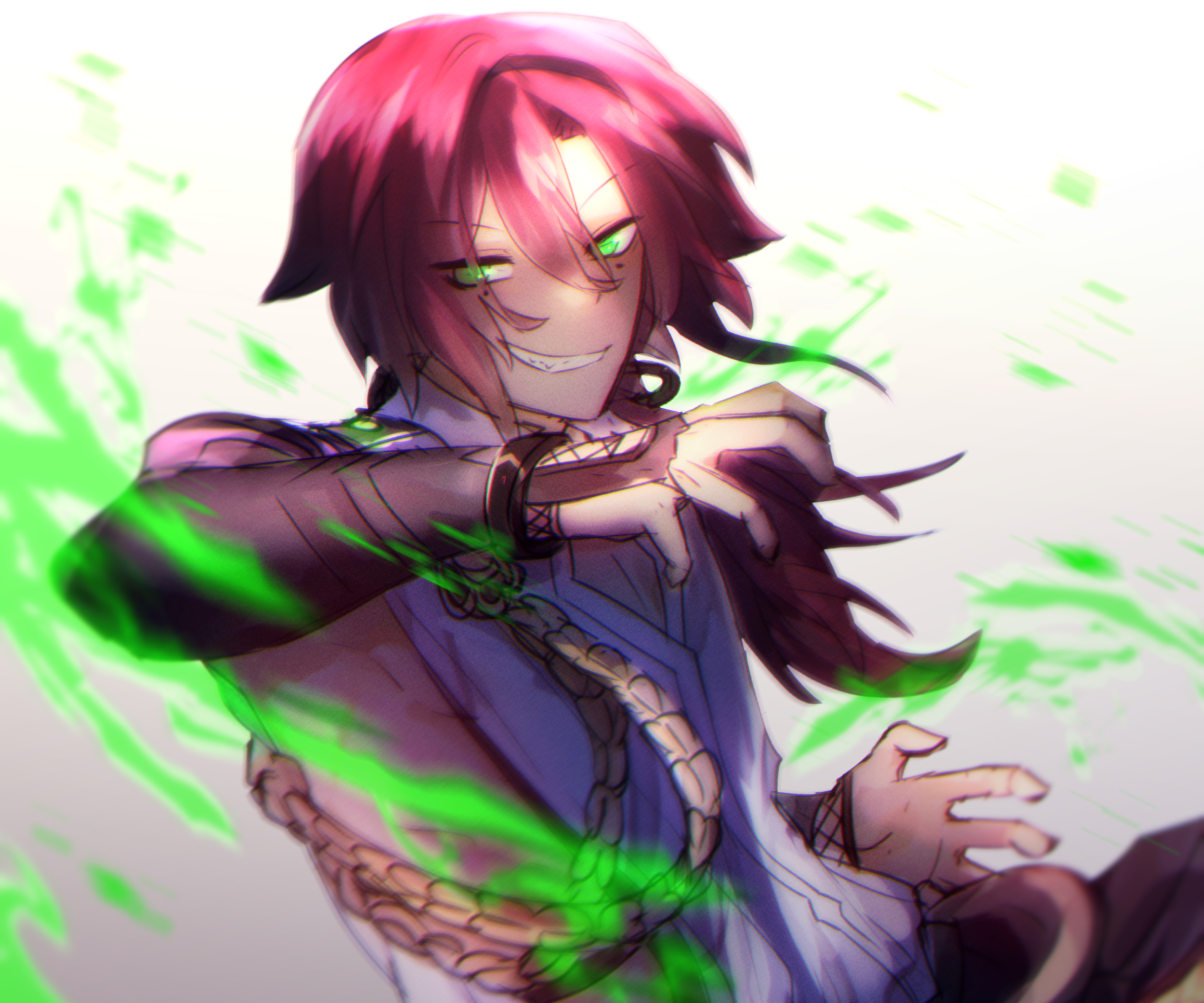 Shikanoin Heizou from Genshin Impact HD Wallpaper