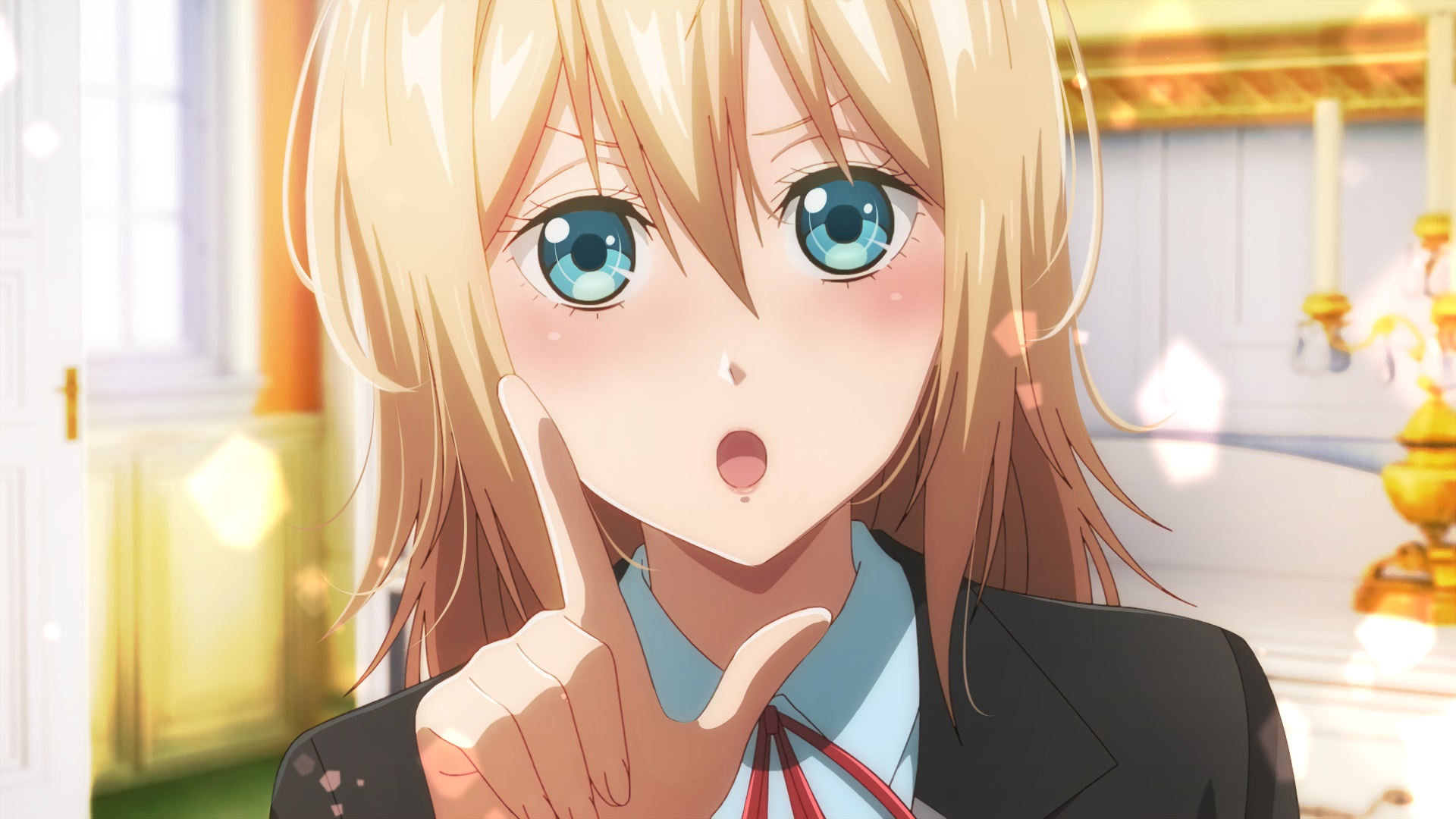 Olivia from Trapped In A Dating Sim: The World Of Otome Games Is Tough For Mobs HD Wallpaper