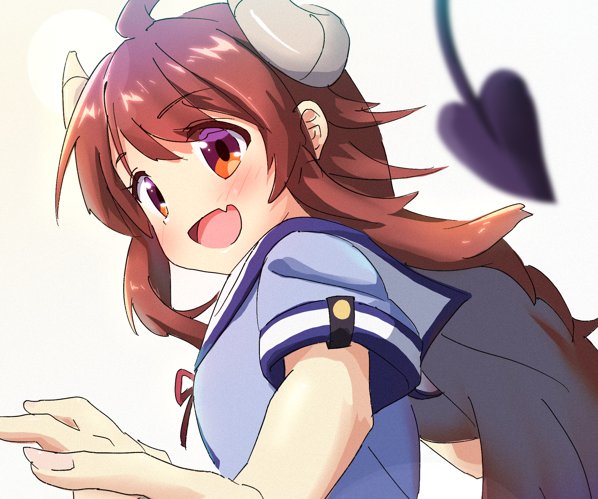 Yuuko Yoshida from The Demon Girl Next Door HD Wallpaper