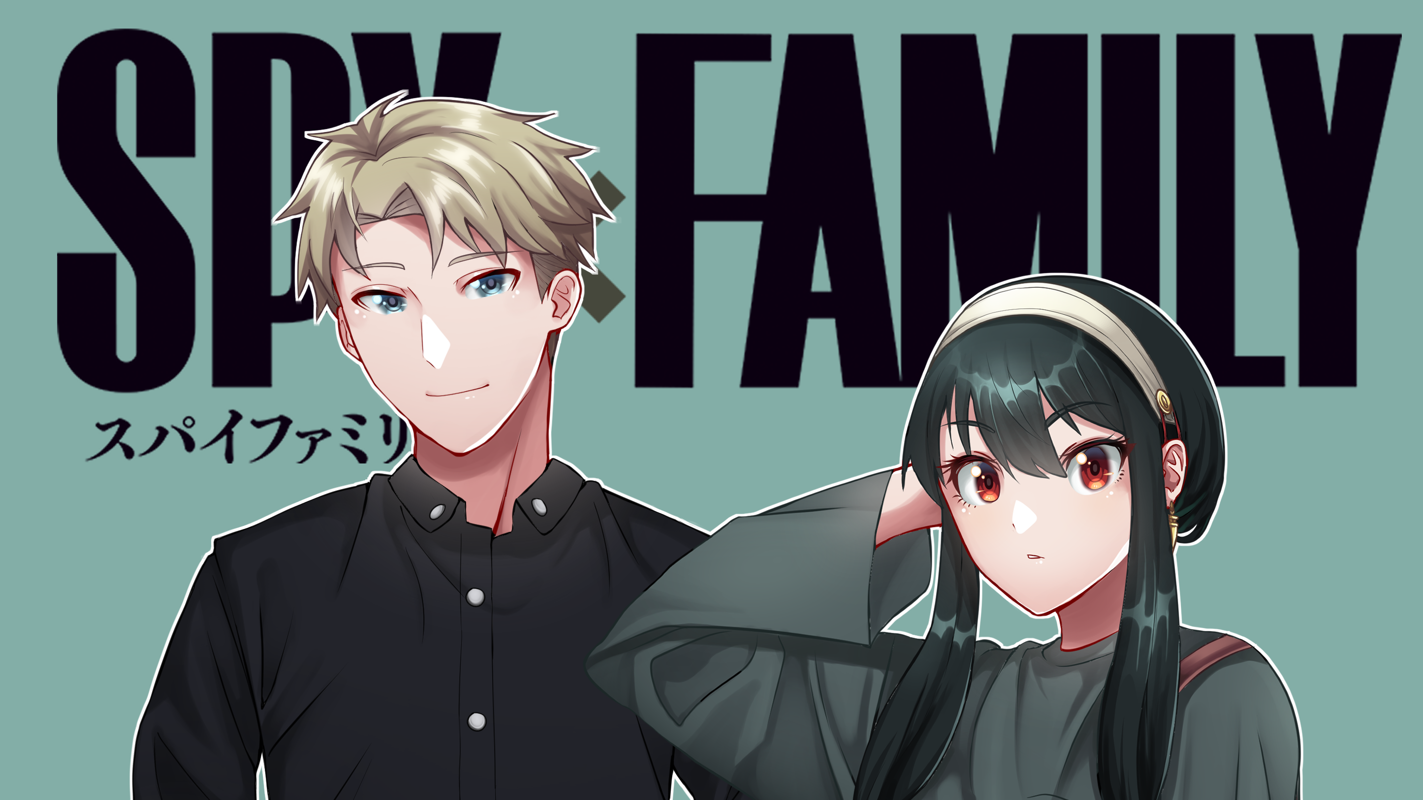 Loid Forger and Yor Forger from Spy X Family HD Wallpaper