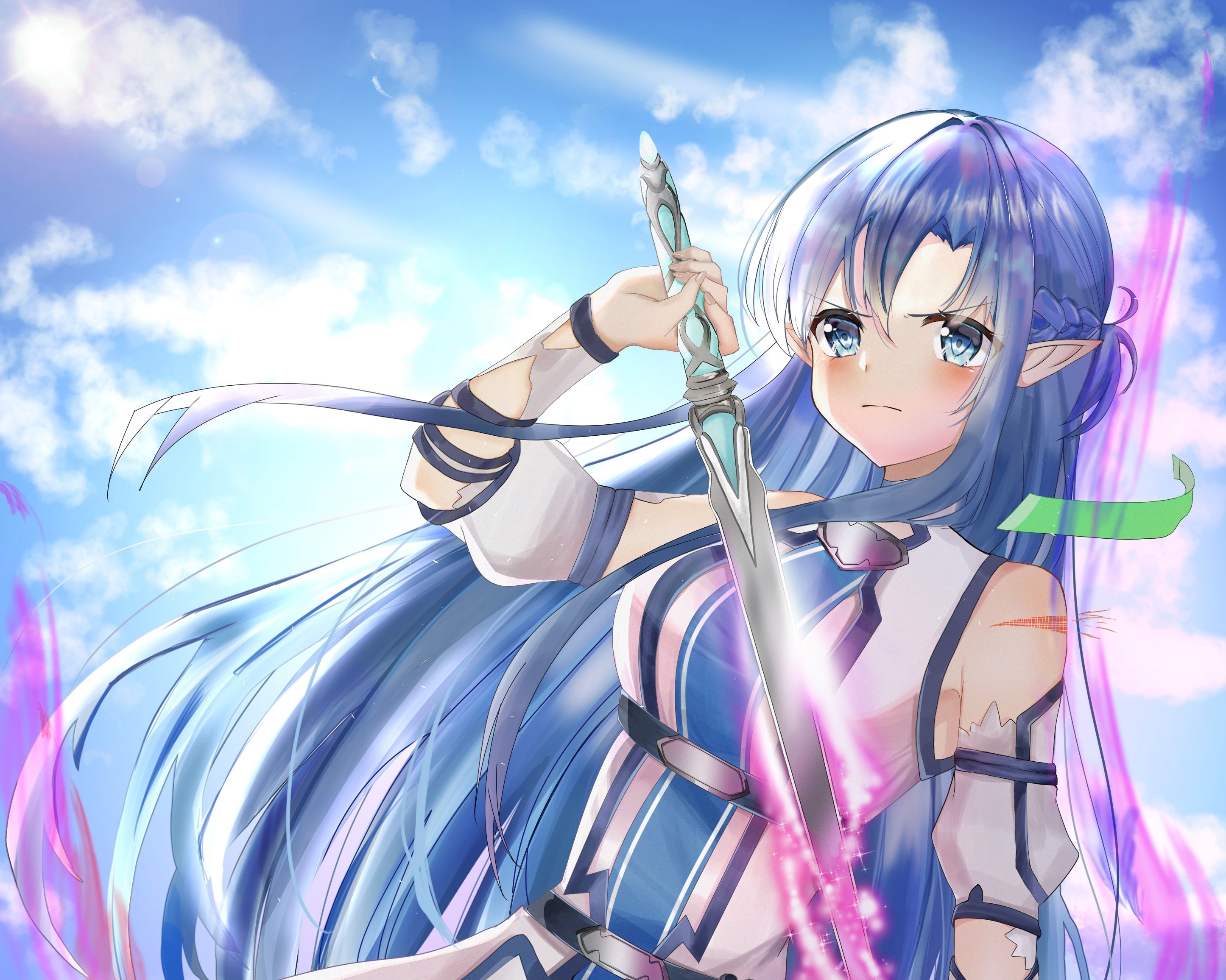 Asuna Yuuki from Sword Art Online HD Wallpaper